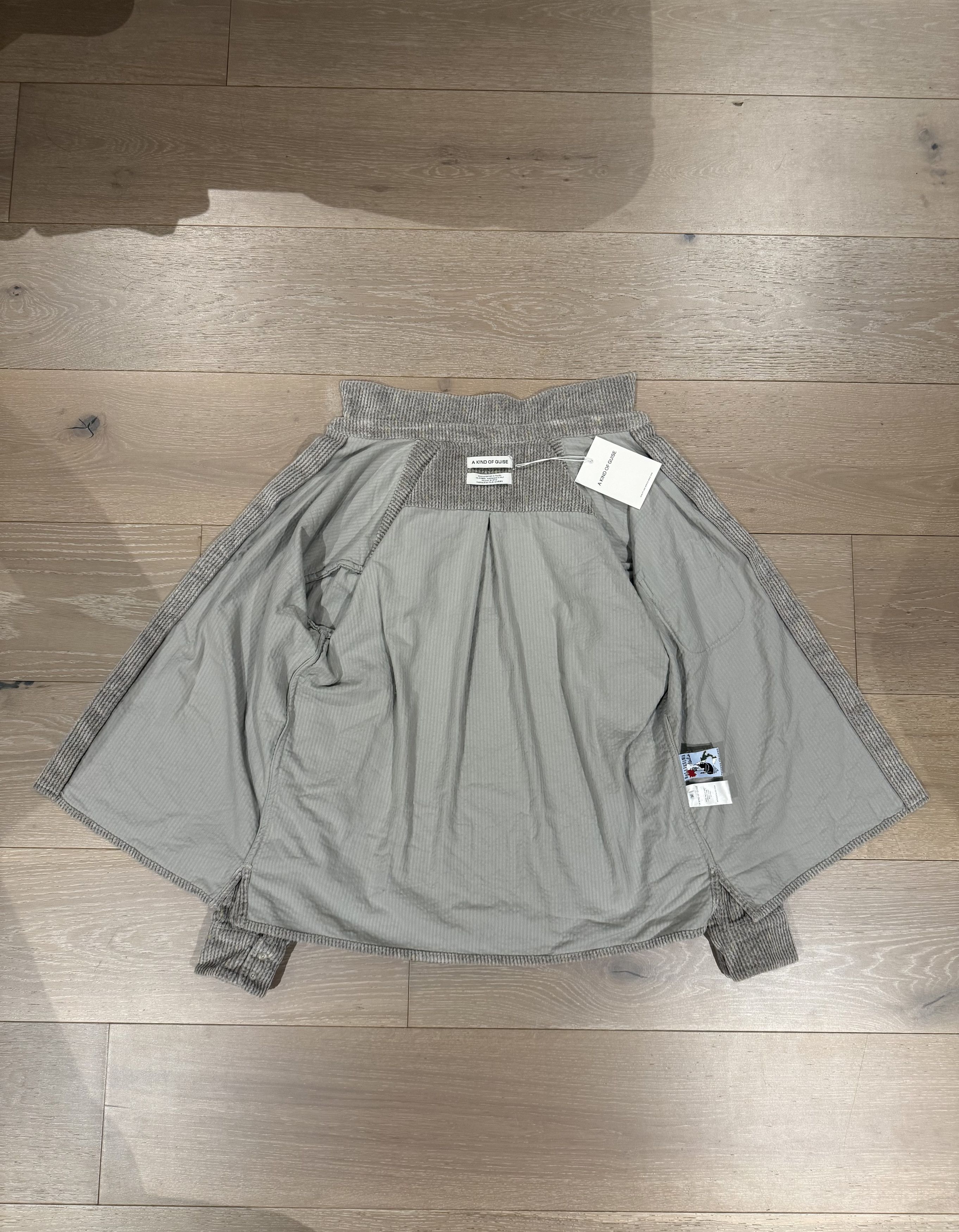 A Kind Of Guise 💚 AW23 A Kind Of Guise Gusto Shirt Tweedy Corduroy NEW Size US M / EU 48-50 / 2 - 14 Thumbnail
