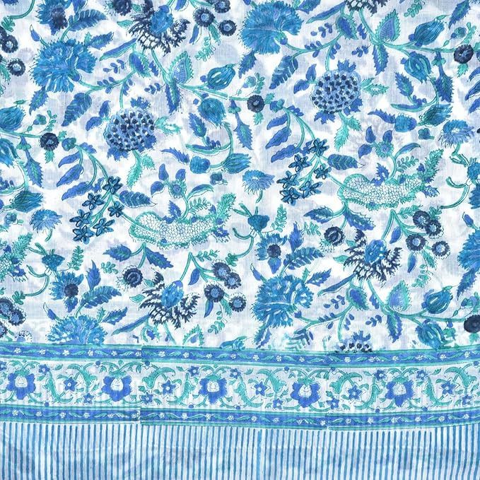 Handmade Cotton Head Scarves Lightweight Travel Scarf for Women Size ONE SIZE - 5 Thumbnail