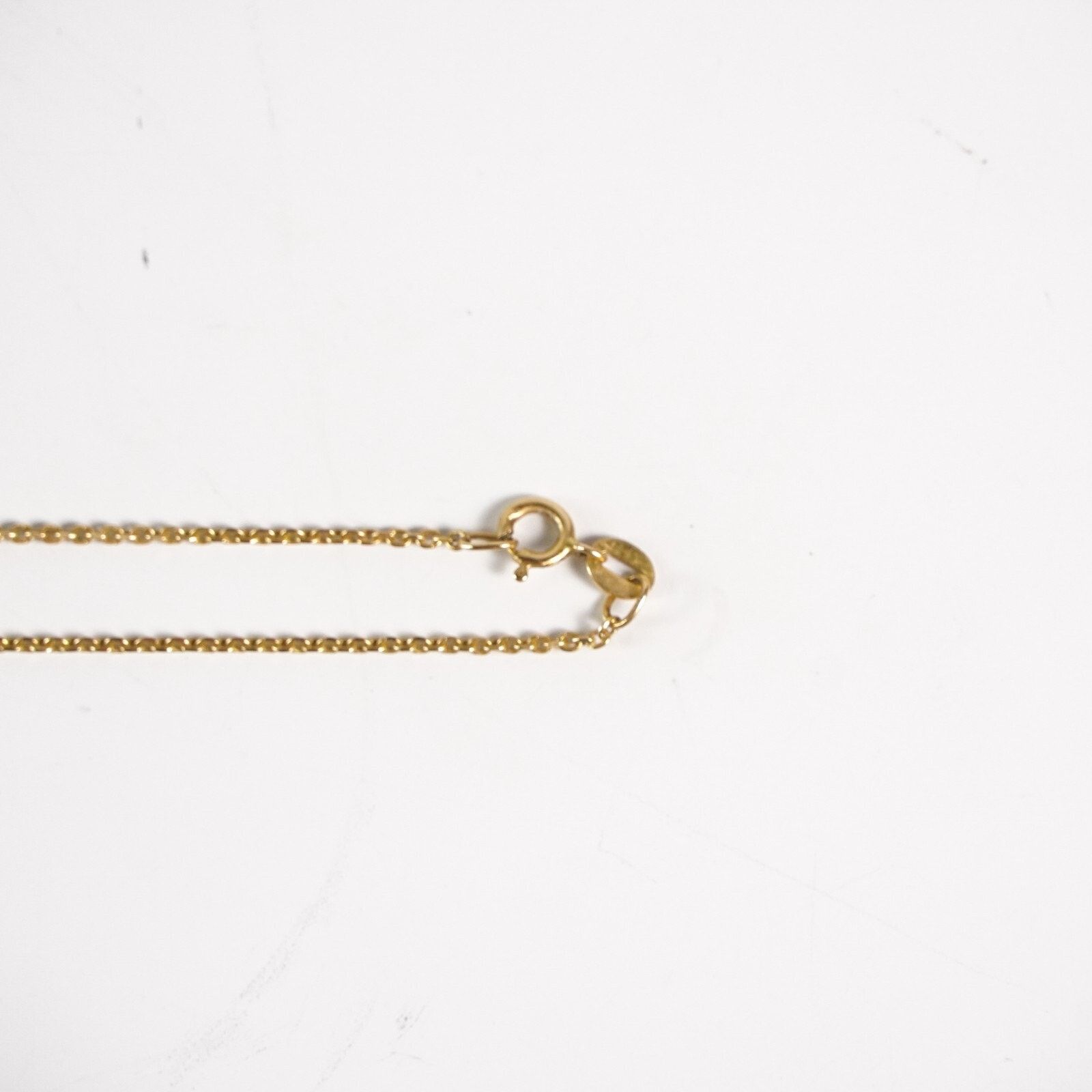 Other 0.2Ct Nat Diamonds Teardrop Pendant Solid 14K Gold Necklace Size ONE SIZE - 8 Thumbnail
