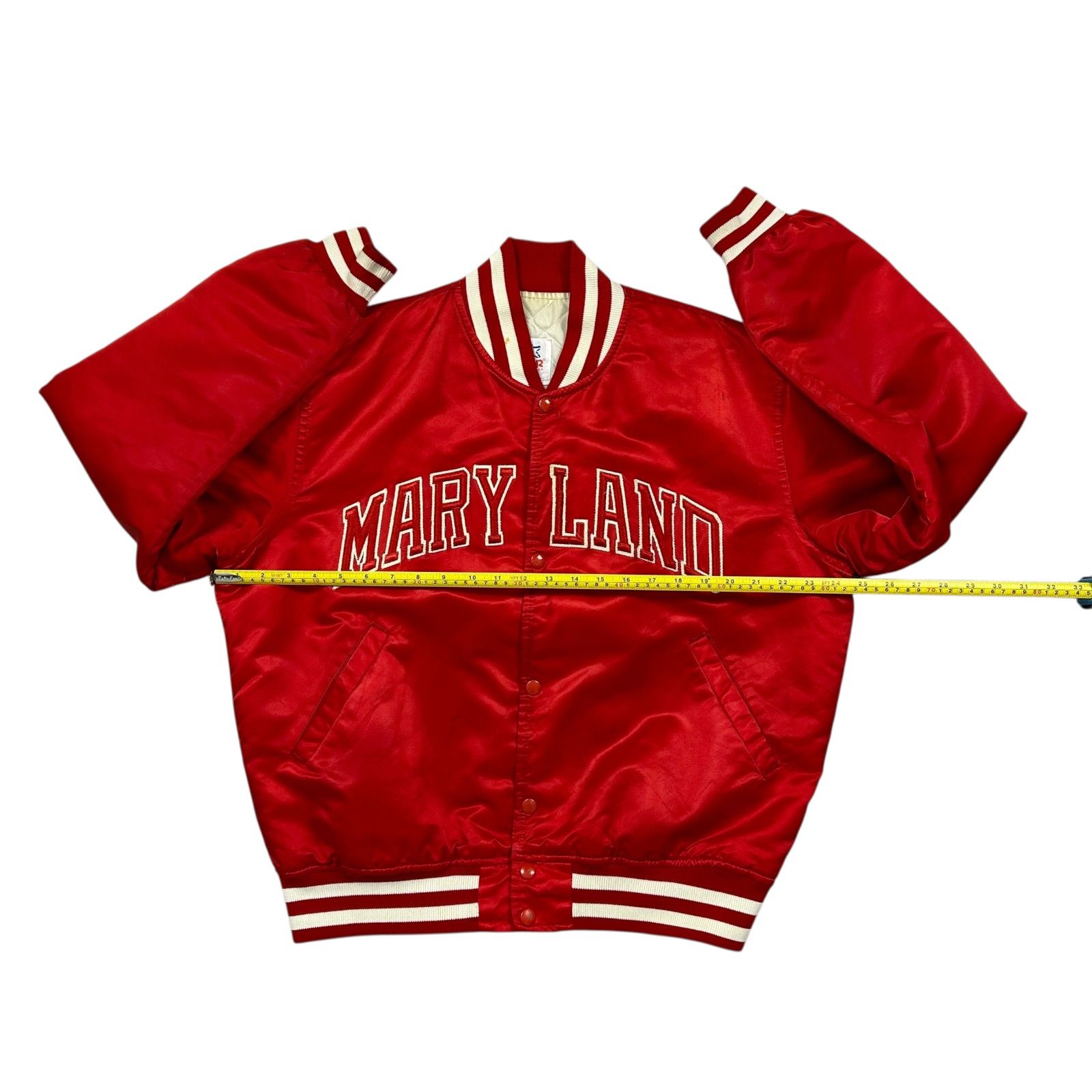 NCAA VTG 80s 90s NCAA MARYLAND TERRAPINS STARTER SATIN JACKET Size US L / EU 52-54 / 3 - 18 Thumbnail