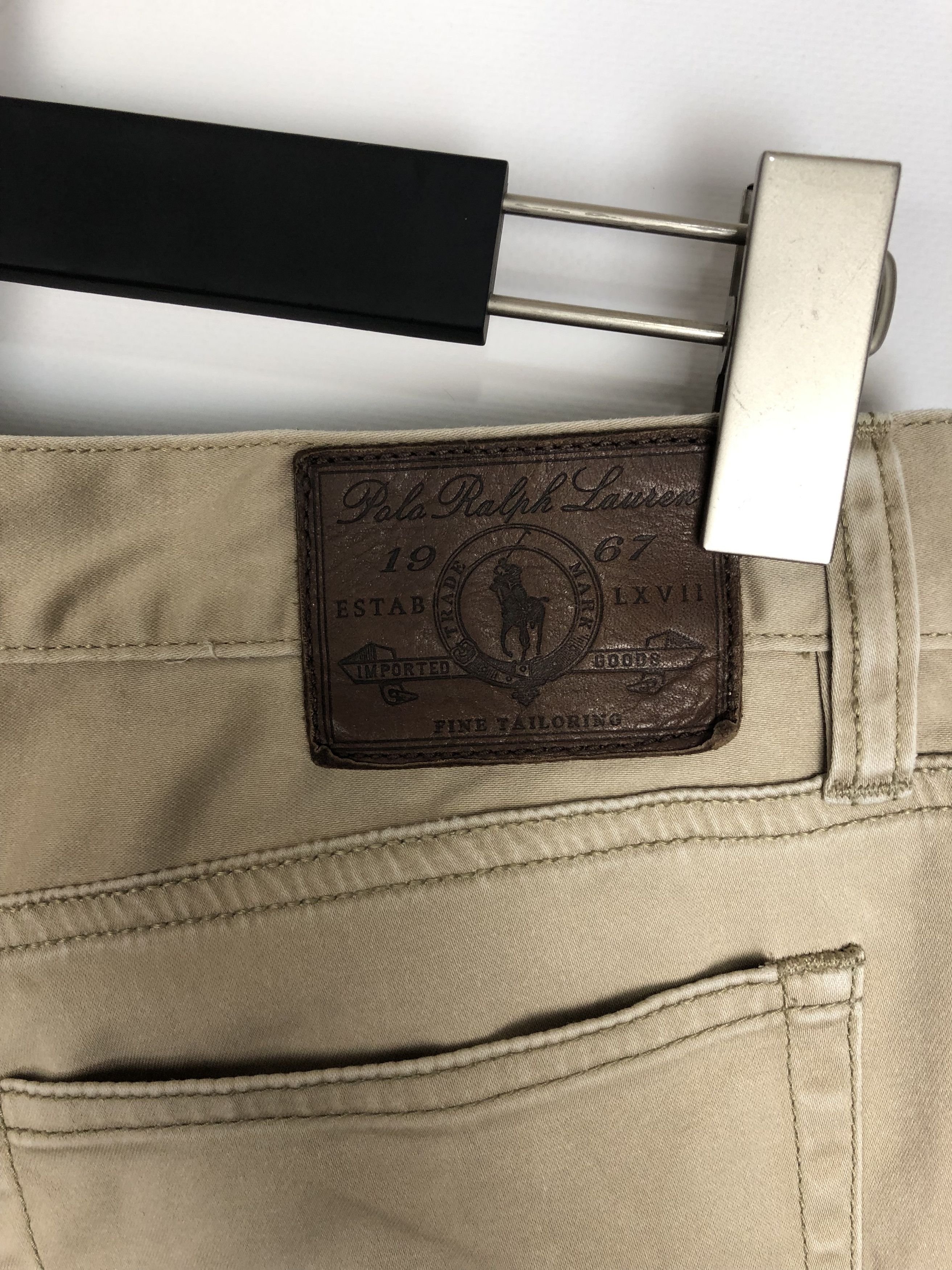 Polo Ralph Lauren Polo Ralph Lauren Chino Pants Stretch Straight Fit 31x32 Size US 31 - 8 Thumbnail