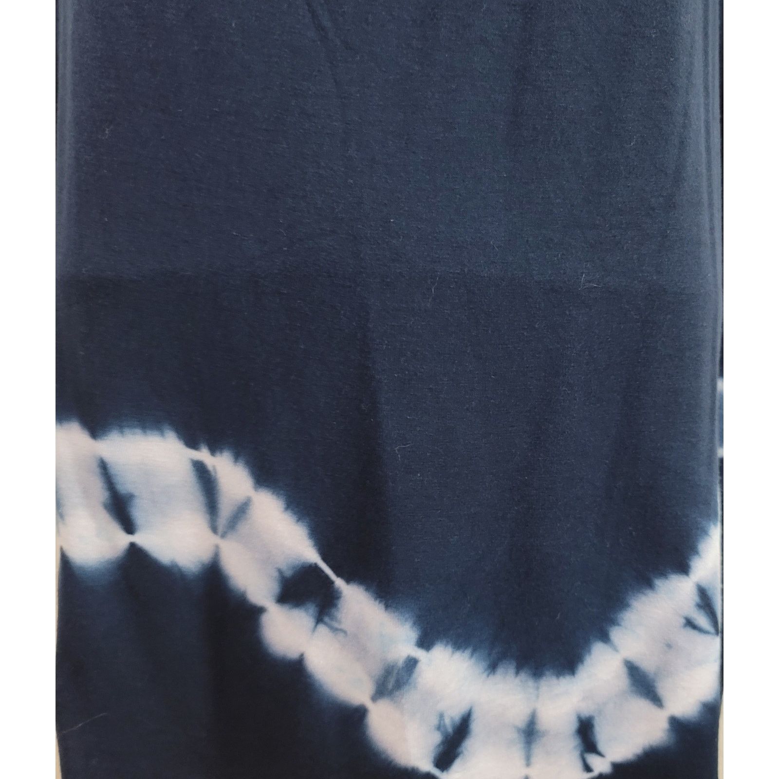 Other Navy Blue Tie Dyed Boho Sleeveless Top XL Lightweight Size XL / US 12-14 / IT 48-50 - 2 Thumbnail