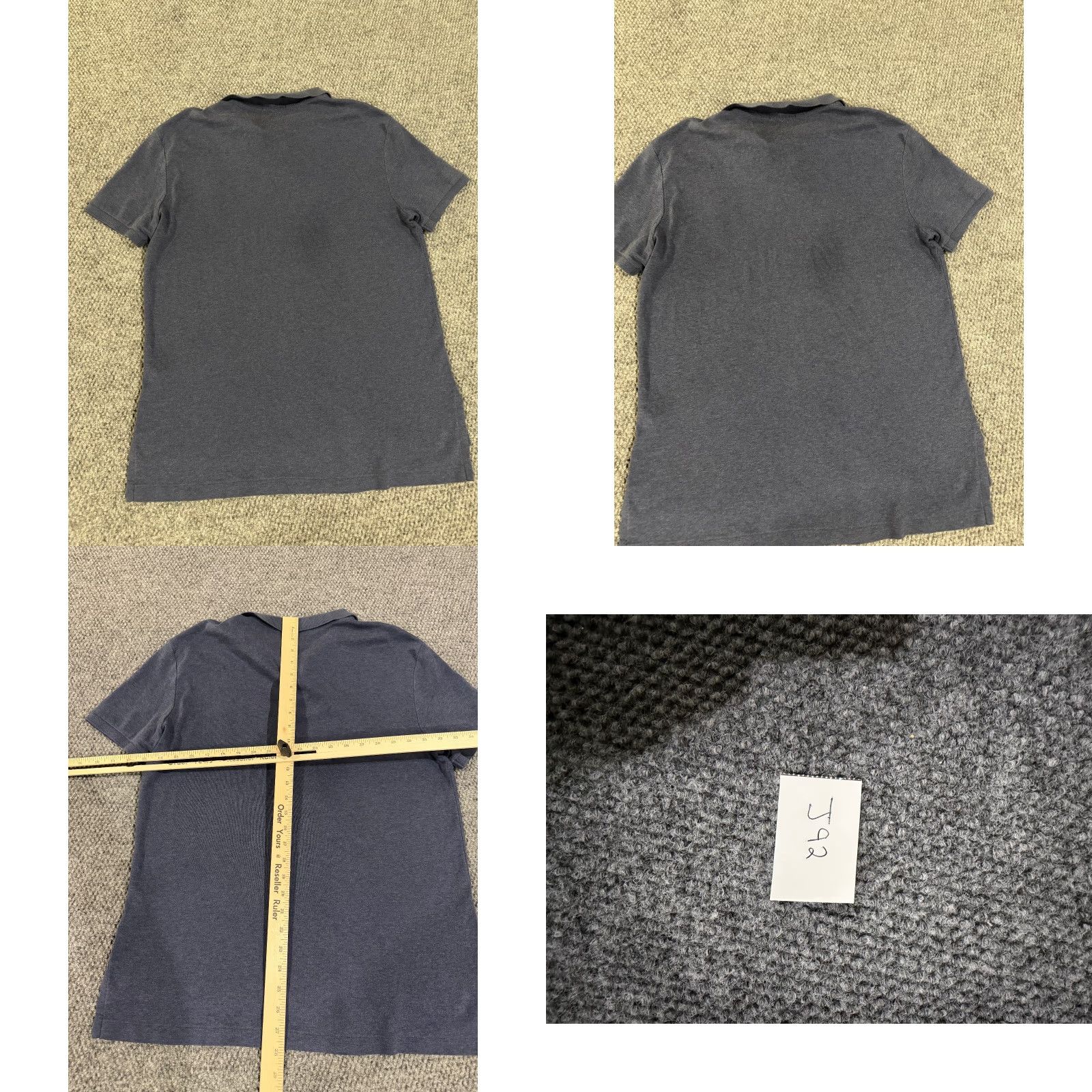 Polo Ralph Lauren Polo Ralph Lauren Polo Shirt Mens Large Blue Short Sleeve Embroidered Logo Size US L / EU 52-54 / 3 - 8 Thumbnail