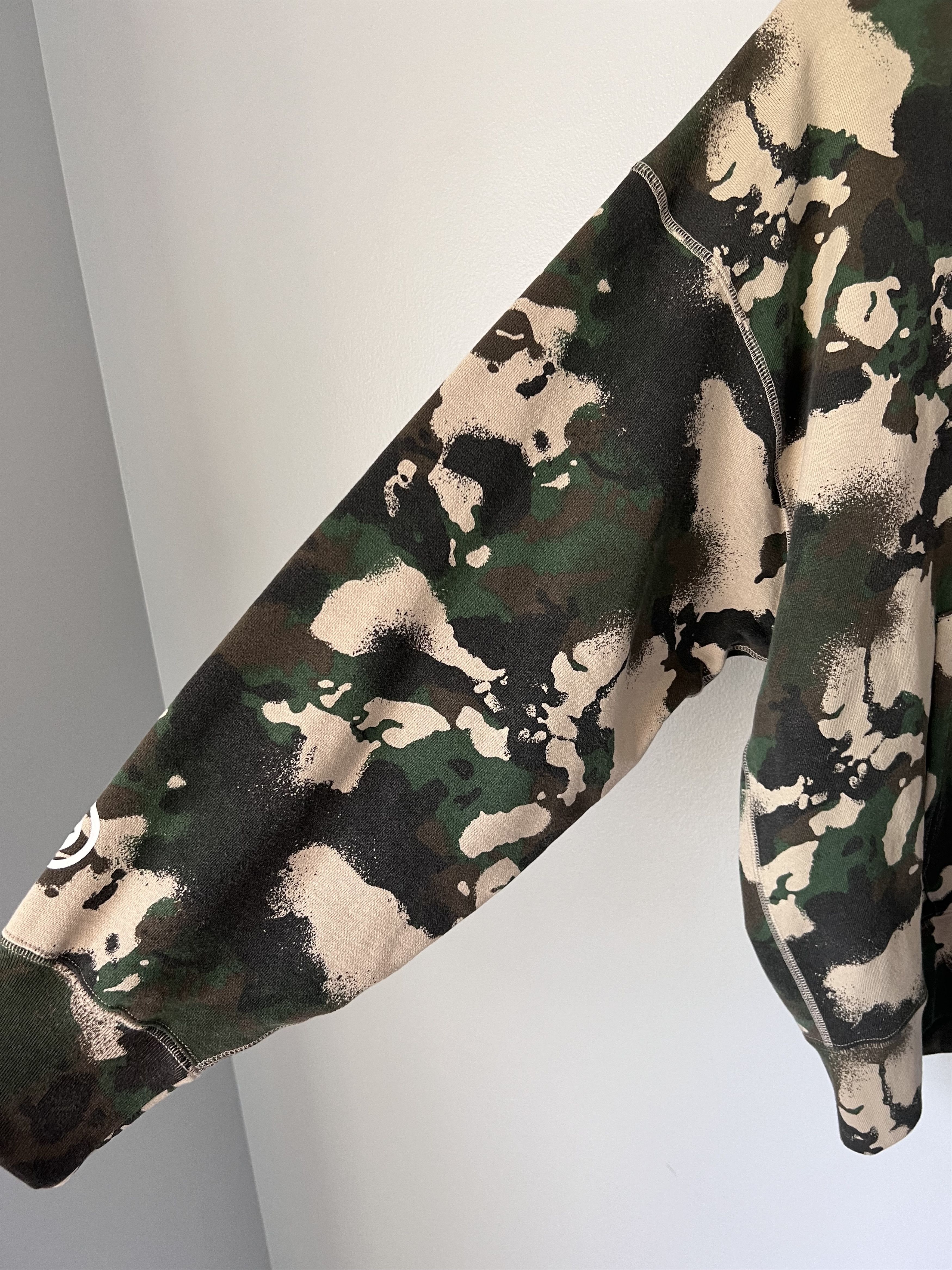 Bape Bape Map Camo Full Zip Shark Hoodie Size US L / EU 52-54 / 3 - 4 Thumbnail
