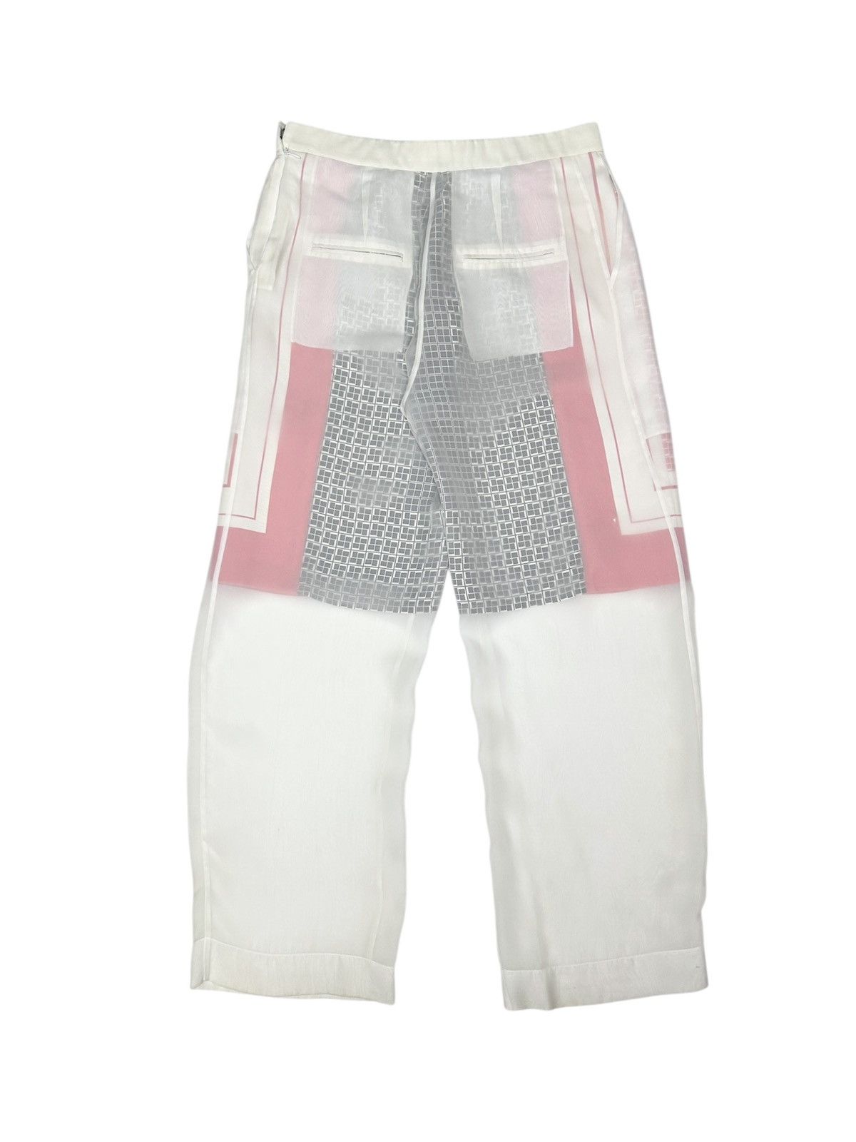 Celine Resort 2013 Phoebe Philo Layered Foulard Trousers Size 27" / US 4 / IT 40 - 2 Thumbnail