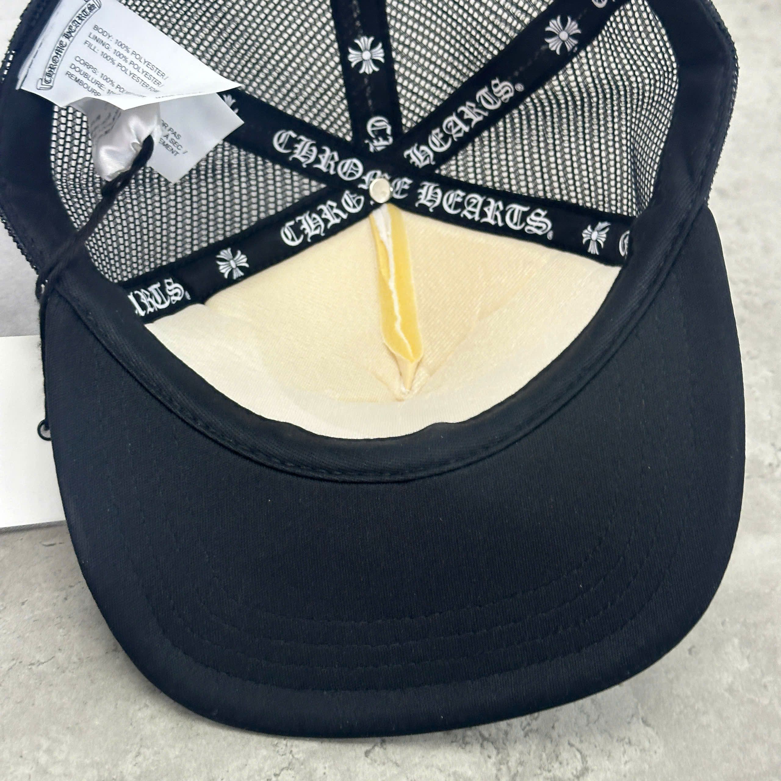 Chrome Hearts CHROME HEARTS King Taco Trucker Hat WHITE/BLACK Size ONE SIZE - 8 Thumbnail