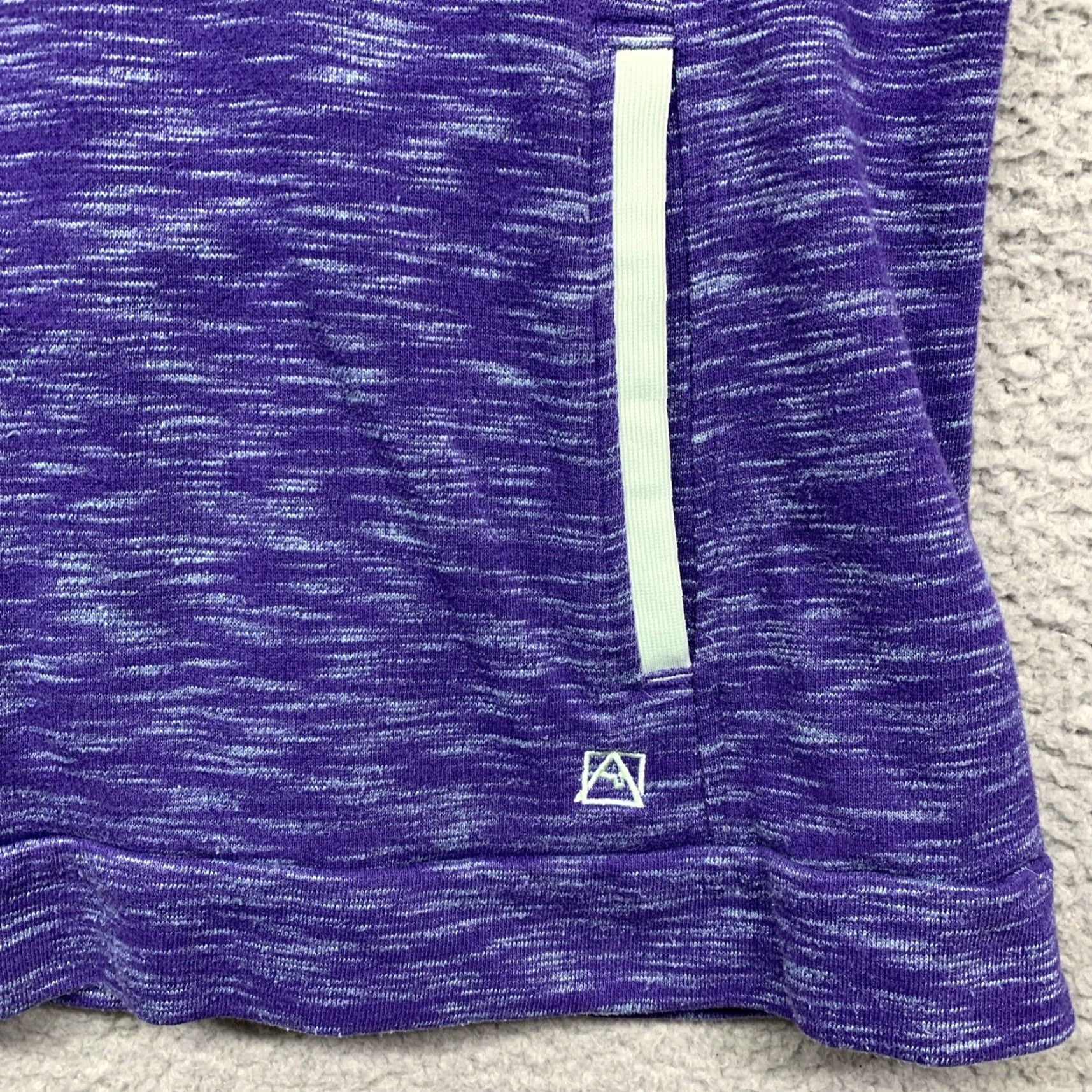 Avalanche Avalanche Pullover Top Women’s M Purple Kangaroo Pocket LOGO Athletic Shirt Marriott? Size M / US 6-8 / IT 42-44 - 4 Thumbnail