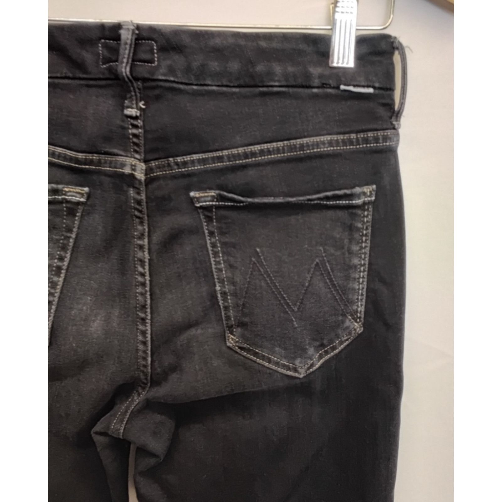 MOTHER Mother The High Waisted Looker Jeans Women's 28 Dark Wash Size 28" / US 6 / IT 42 - 5 Thumbnail