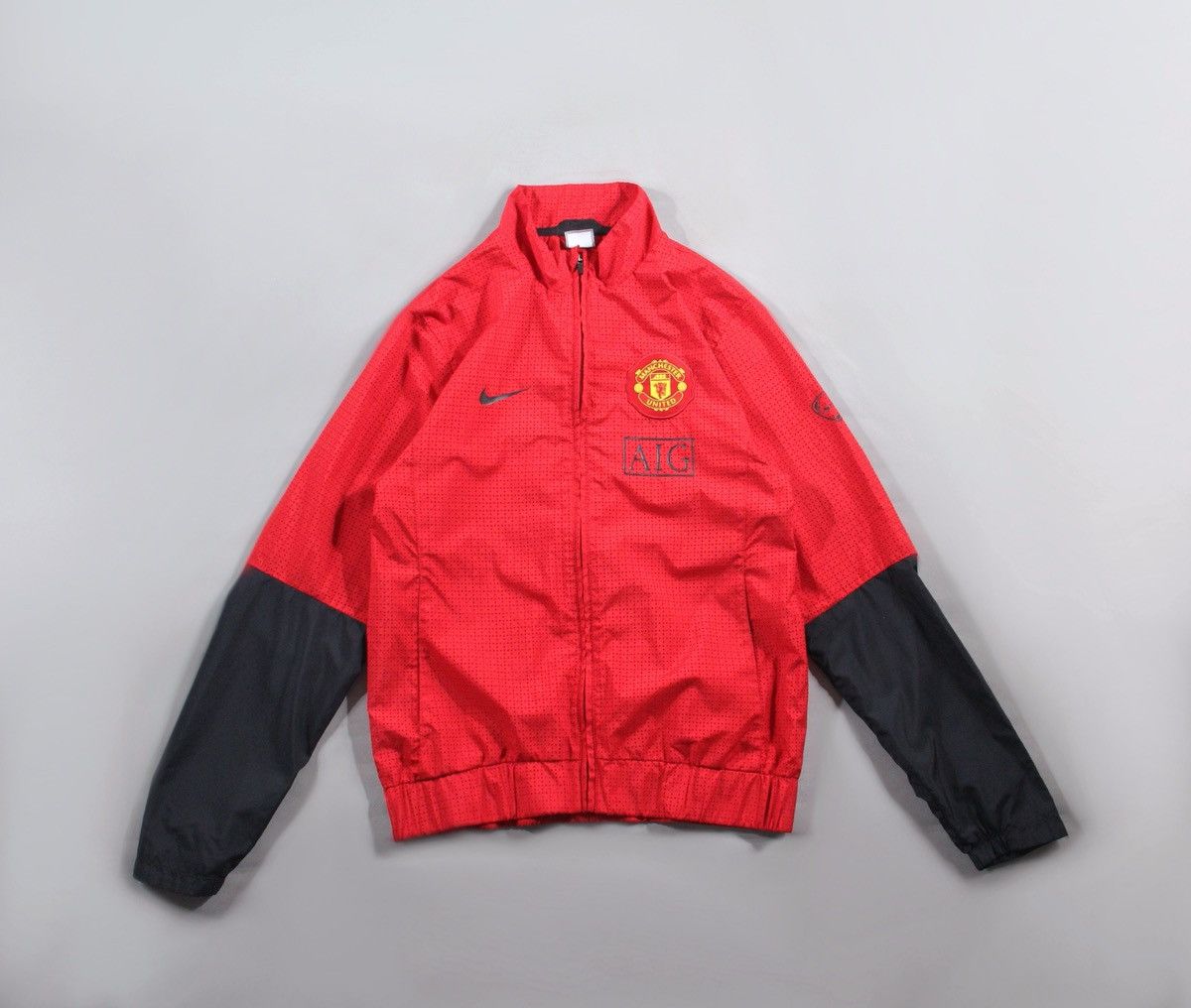 Nike Nike Manchester United Soccer Football Jacket Vintage Red M Size US M / EU 48-50 / 2 - 1 Thumbnail