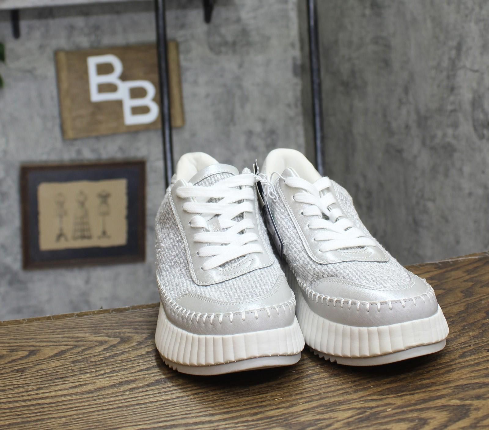 Designer Universal Thread Womens Sneakers 89404144 Silver Gray 10m Size US 10 / IT 40 - 3 Thumbnail