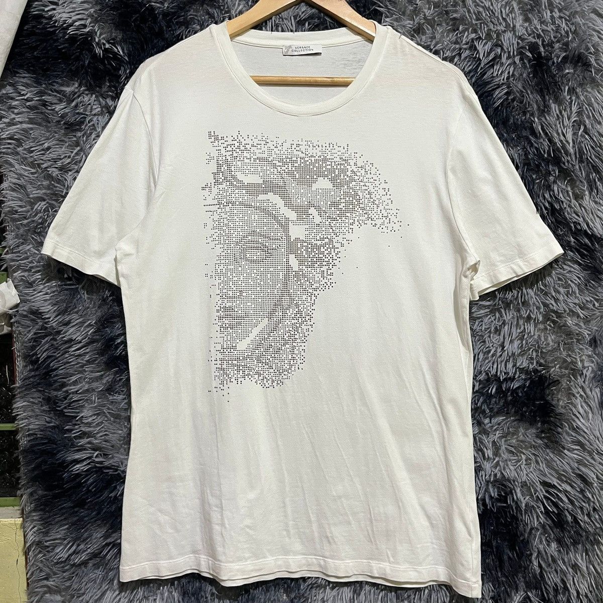 Versace Versace Half-Face Medusa Tee Size US XL / EU 56 / 4 - 1 Thumbnail