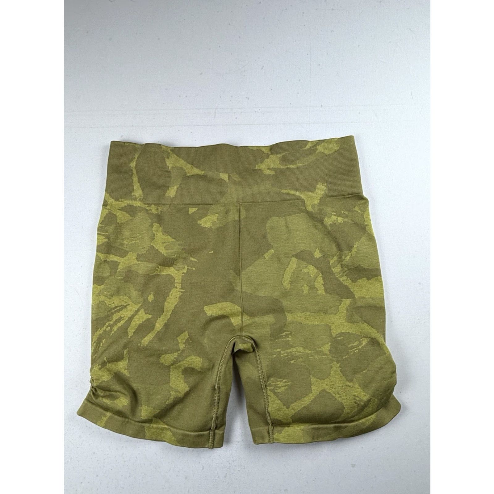 Gymshark GYMSHARK Shorts Biker Multicolor Camouflage 2XL Women Regular Elastic Waist Comfort Stretch High Waisted Seamless Workout Gym Size 40" / US 18 - 7 Thumbnail