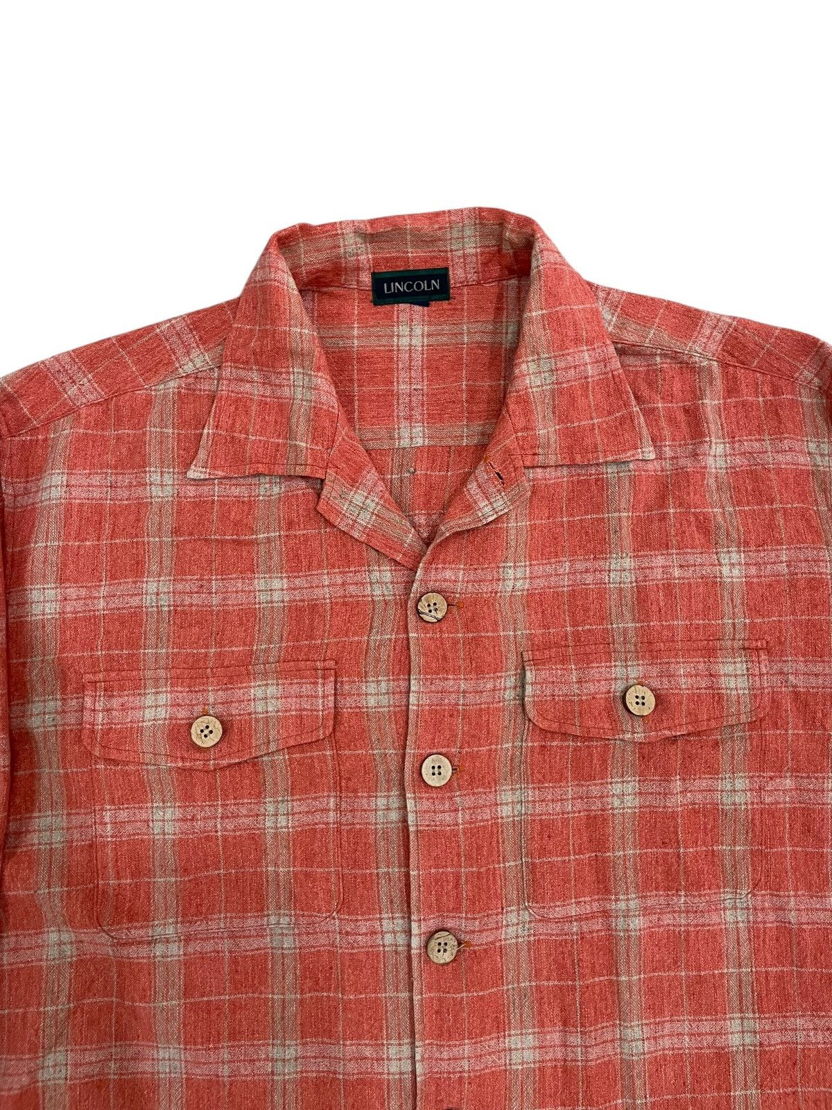 Engineered Garments Vintage Lincoln Loop Collar Flannel Shirt Size US XL / EU 56 / 4 - 2 Thumbnail