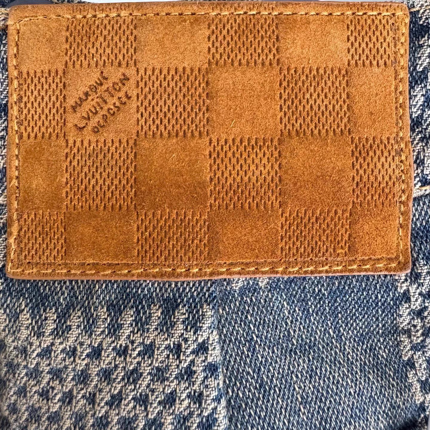 Louis Vuitton Louis Vuitton Pharrell Damier Check Denim Jeans 30 Size US 30 / EU 46 - 5 Thumbnail