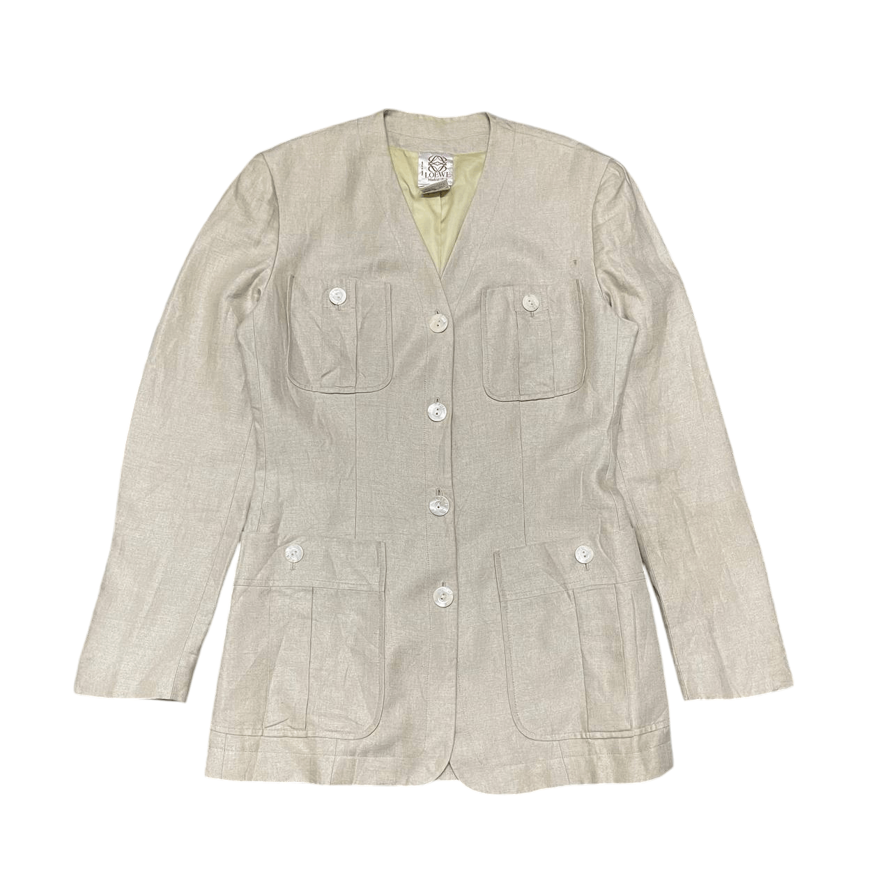 Loewe Loewe Linen Jacket Size S / US 4 / IT 40 - 1 Thumbnail