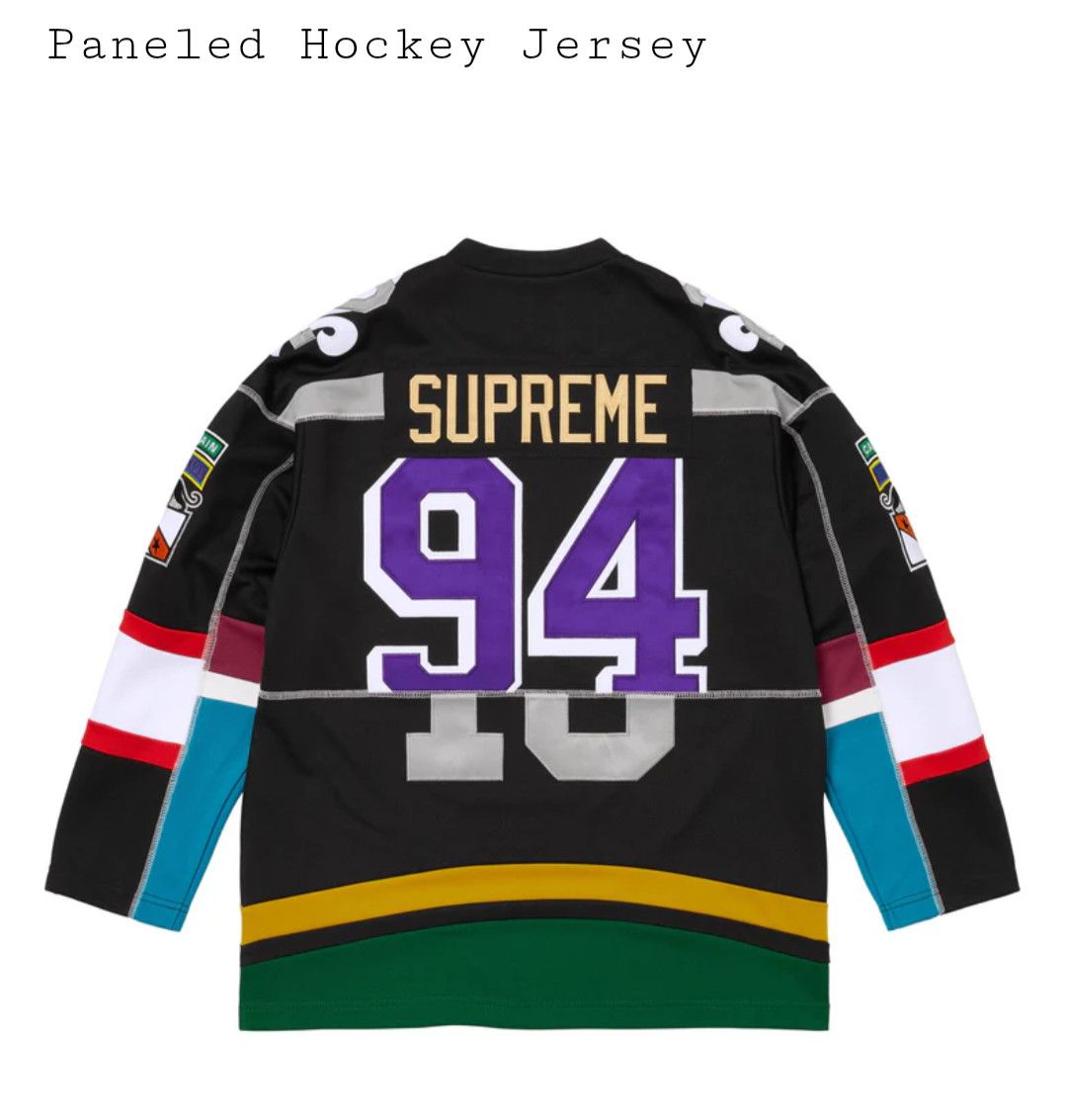 Supreme Supreme Paneled Hockey Jersey Size US XL / EU 56 / 4 - 2 Thumbnail