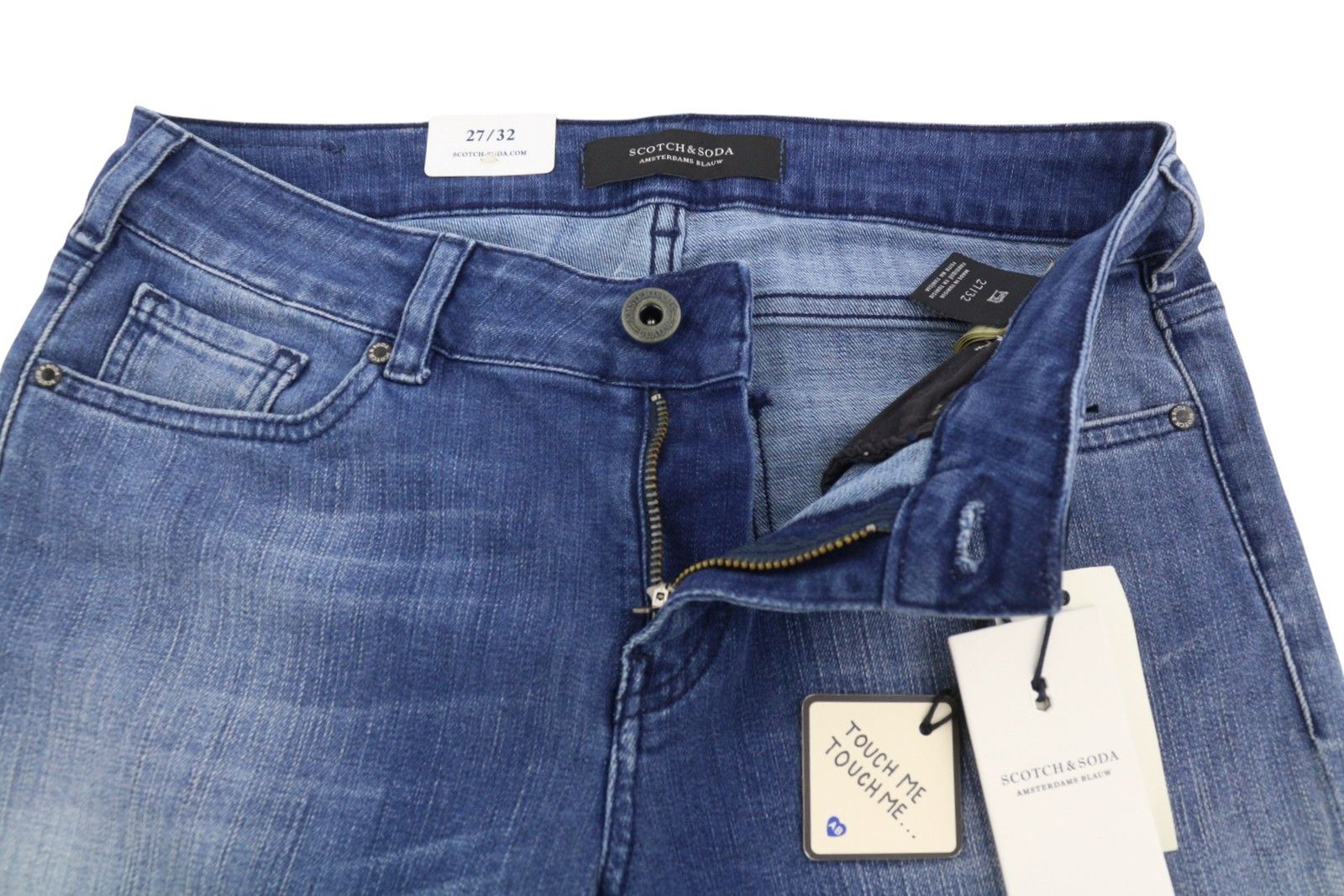 Scotch & Soda LA BOHEMIENNE W27/L32 Faded Mid Rise Skinny Jeans 89096 Size 27" / US 4 / IT 40 - 5 Thumbnail