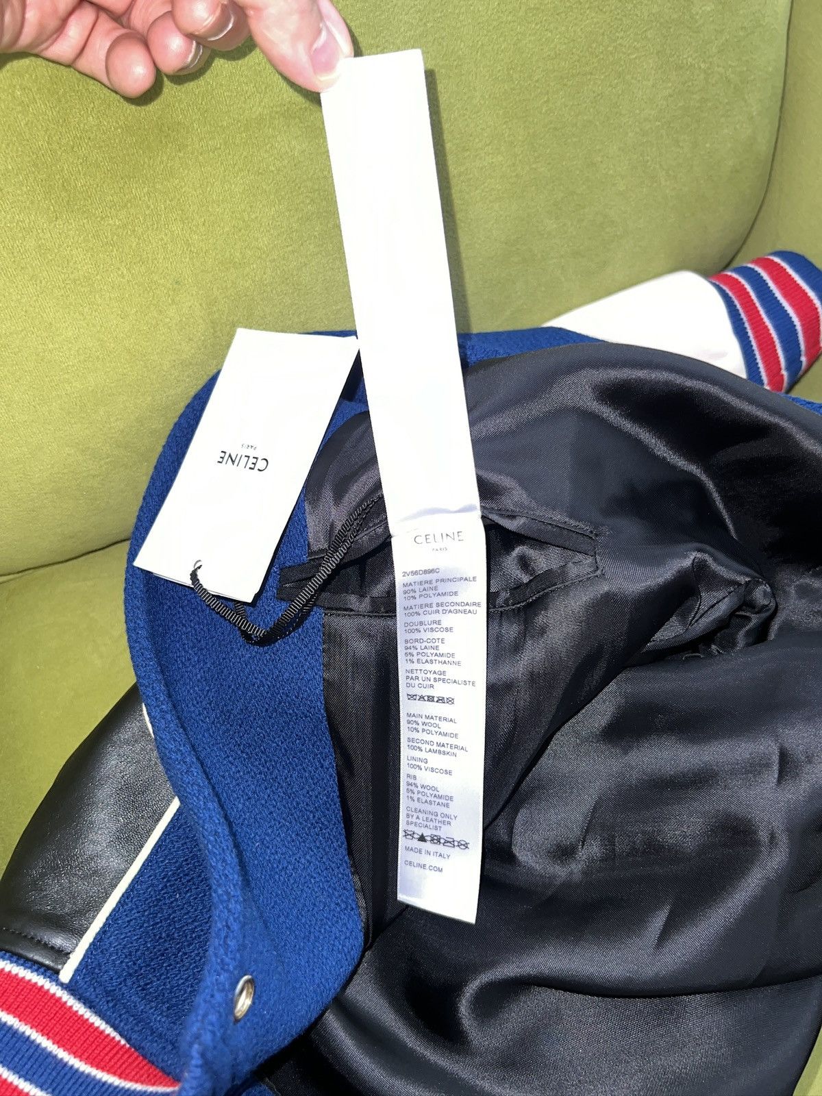 Celine Celine teddy jacket sz 54 Size US XL / EU 56 / 4 - 9 Thumbnail