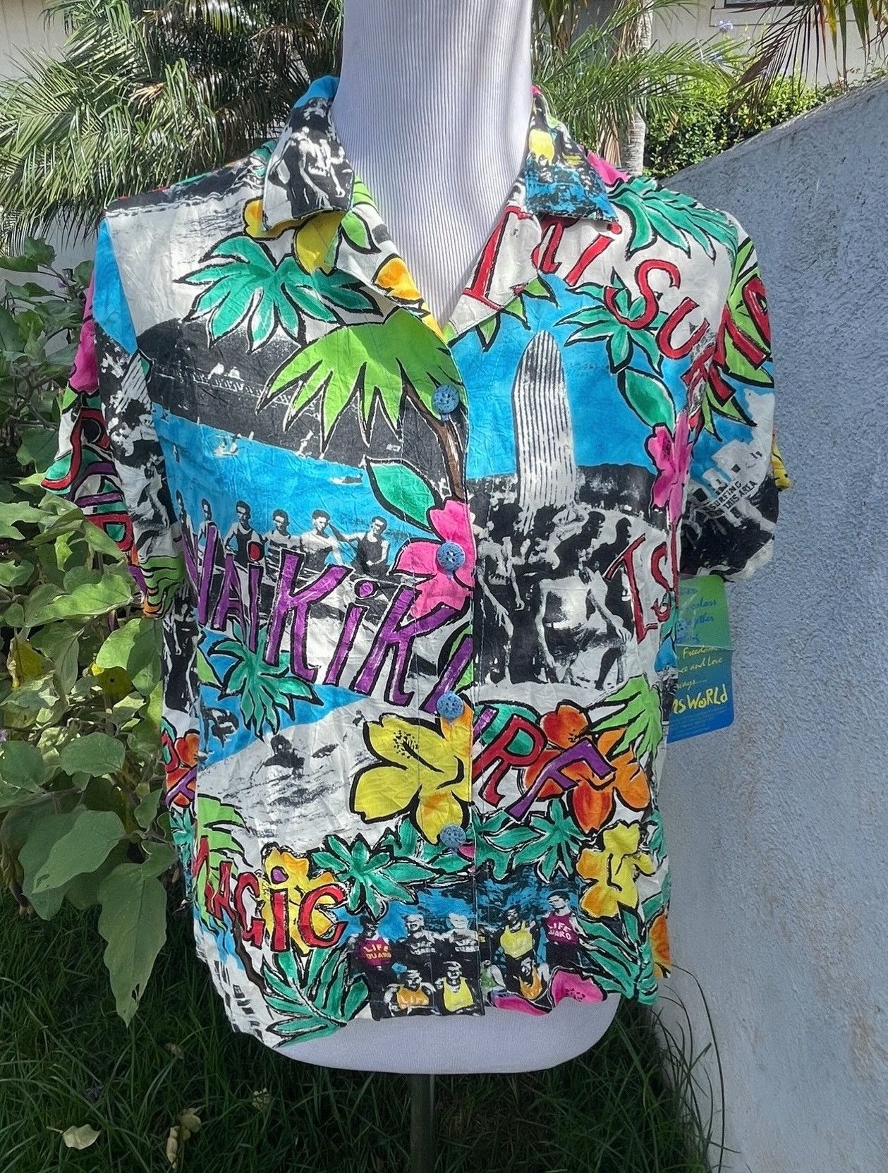 Jams World New Jams World Top Blouse Multicolored Women's Small Size S / US 4 / IT 40 - 1 Thumbnail