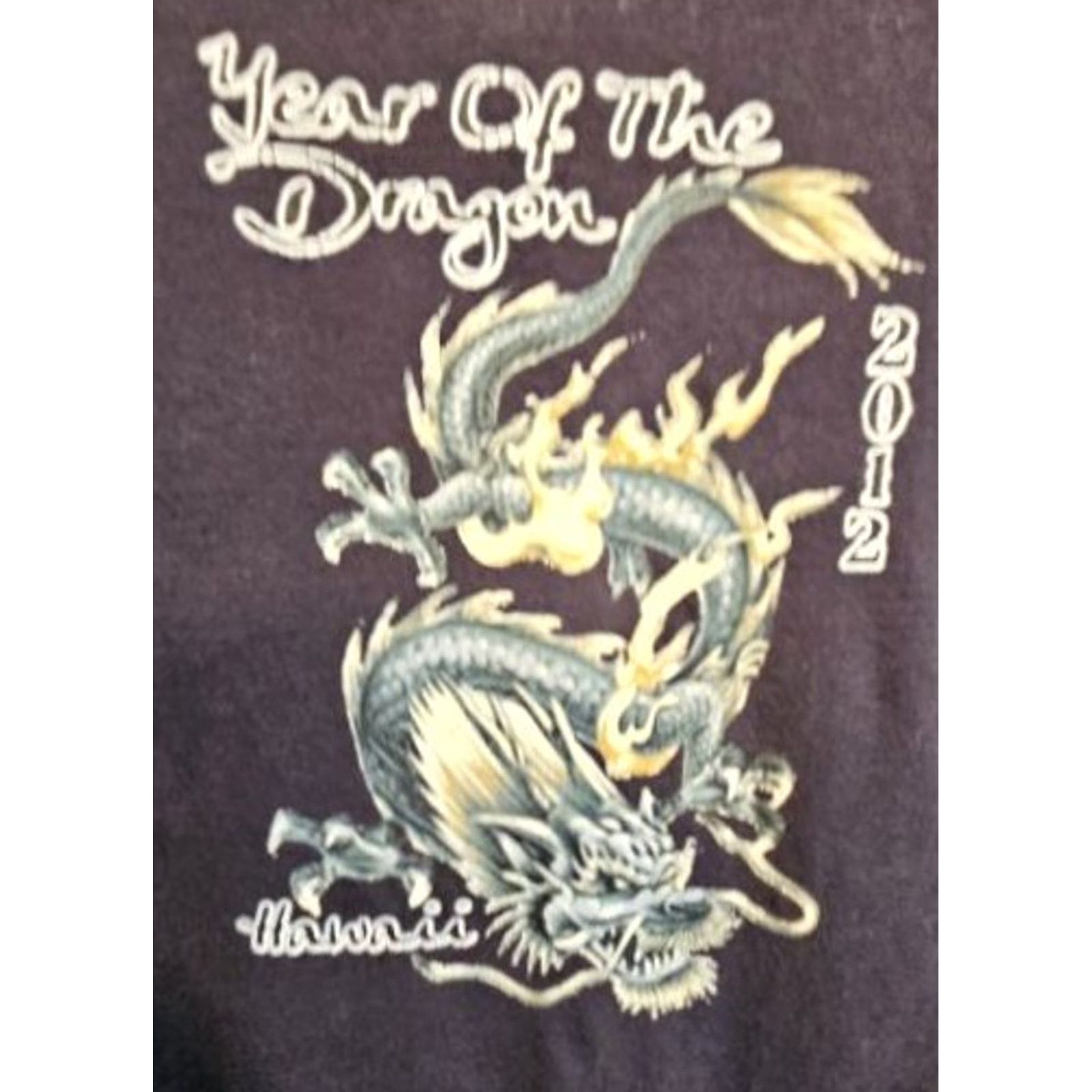Nike Nike 2012 Chinese New Year of the Dog Dragon Shirt Hawaii Mens Size Medium Size US M / EU 48-50 / 2 - 4 Thumbnail