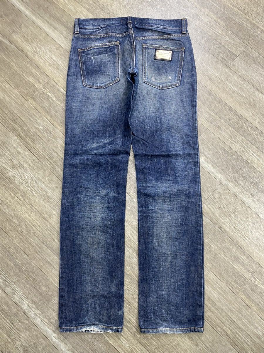 Dolce & Gabbana 2000s Dolce Gabbana Mudmax Distressed Lgb Style Jeans Size US 34 / EU 50 - 19 Thumbnail