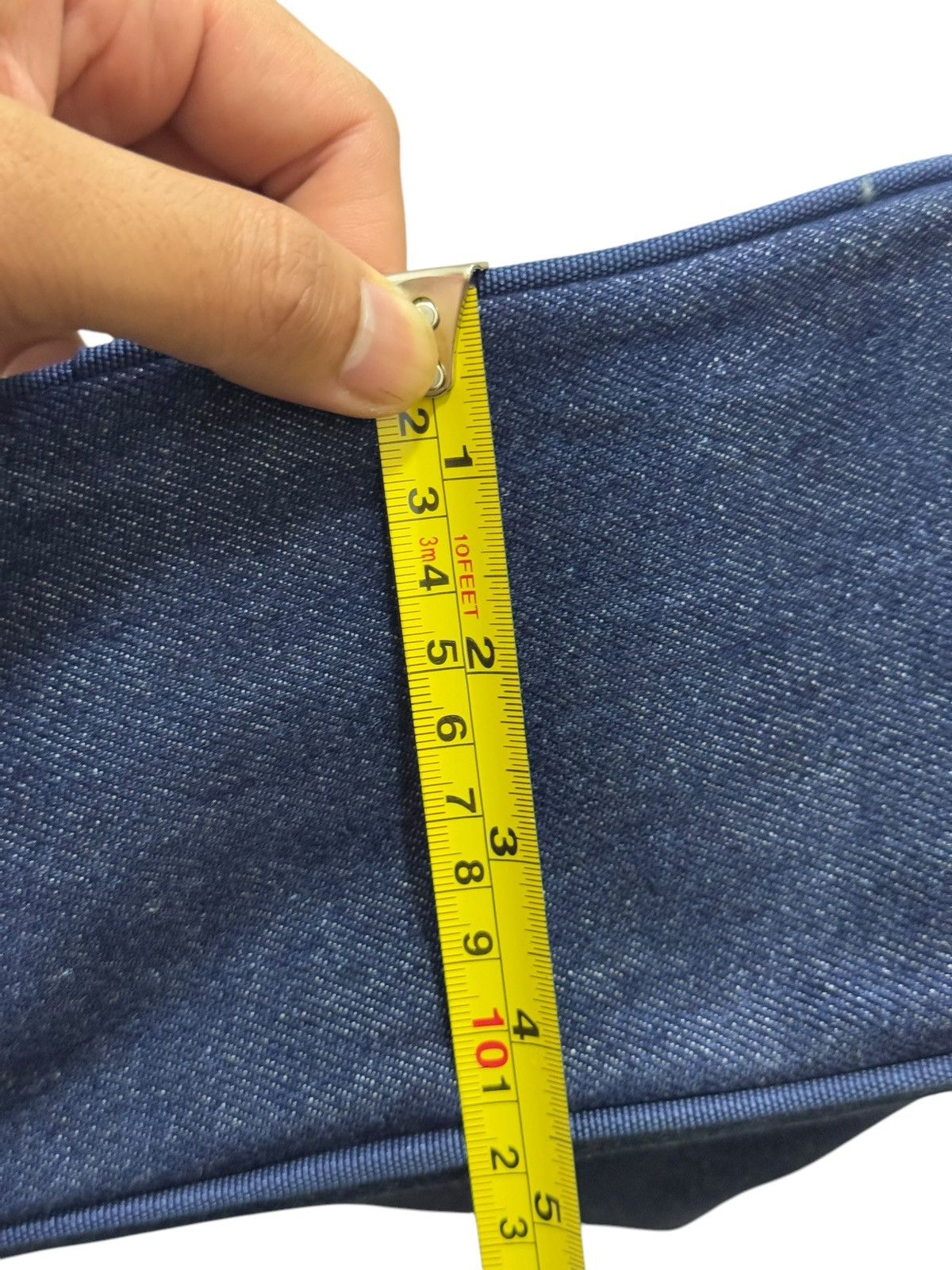 Vintage RARE 60’s LEVIS JEANS CUSTOM MADE SHOULDER BAG DOUBLEPOCKET Size ONE SIZE - 6 Thumbnail