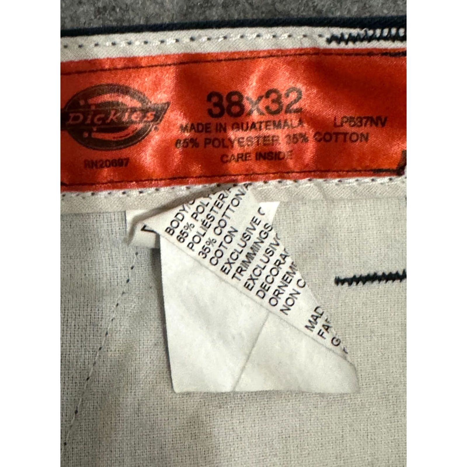 Dickies Dickies Pants Mens 38x32 Blue Workwear Carpenter Painter Dickies Color Blue Regular Straight Pants Mens 38x32 Workwear Blue Carpenter Work Mens Size US 38 / EU 54 - 3 Thumbnail