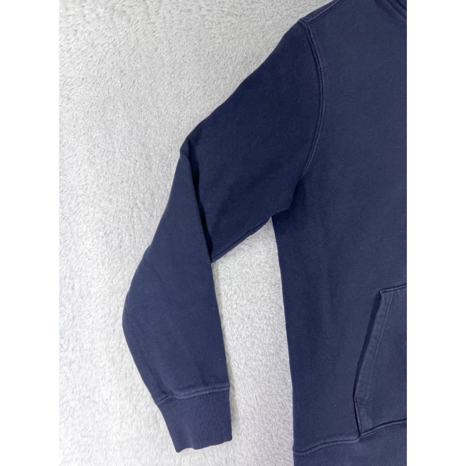 The North Face The North Face Hoodie Womens M Blue Logo Pocket Sweatshirt Cotton Blend Pullover Long Sleeve Crew Neck Size M / US 6-8 / IT 42-44 - 6 Thumbnail