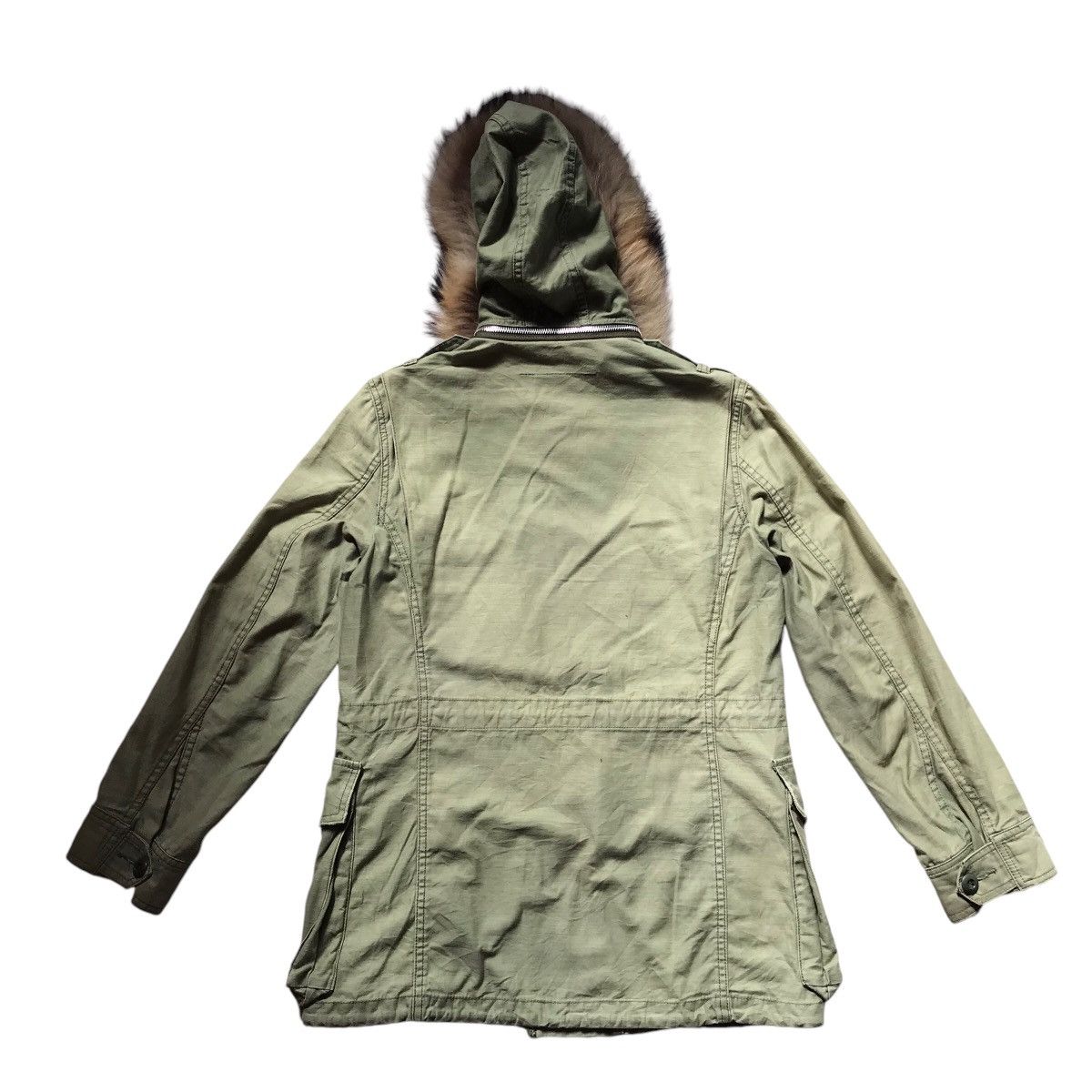 Le Grande Bleu (L.G.B.) If Six Was Nine LGB Tactical Style SOAREAK Faux Fur Jacket Size US S / EU 44-46 / 1 - 8 Thumbnail