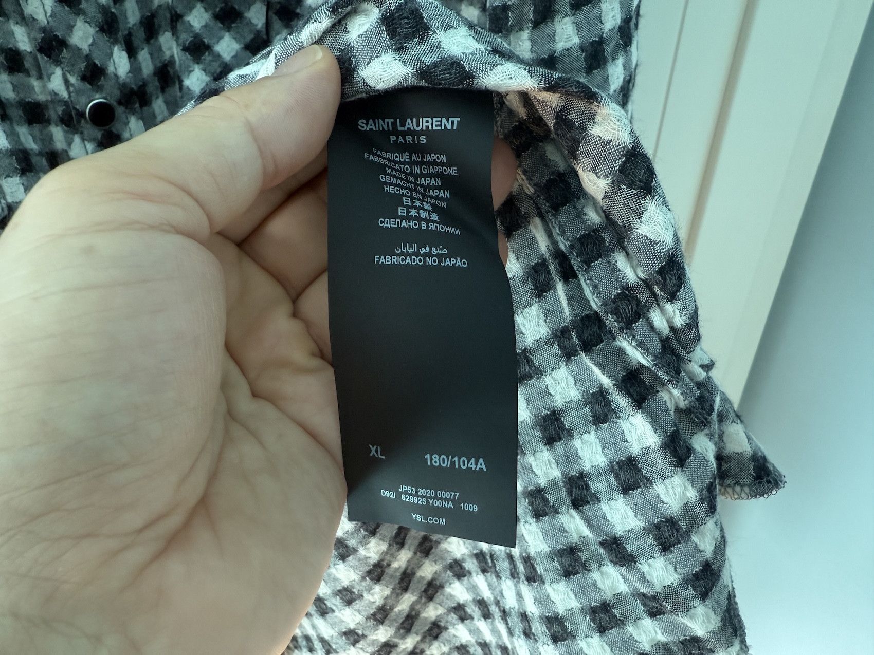 Saint Laurent Paris FW'21 Western Shirt Size US M / EU 48-50 / 2 - 3 Thumbnail