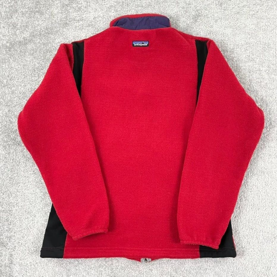 Patagonia VINTAGE Patagonia Jacket Womens M Red Fleece Polartec R3 Radiant Regulator USA Size M / US 6-8 / IT 42-44 - 3 Thumbnail