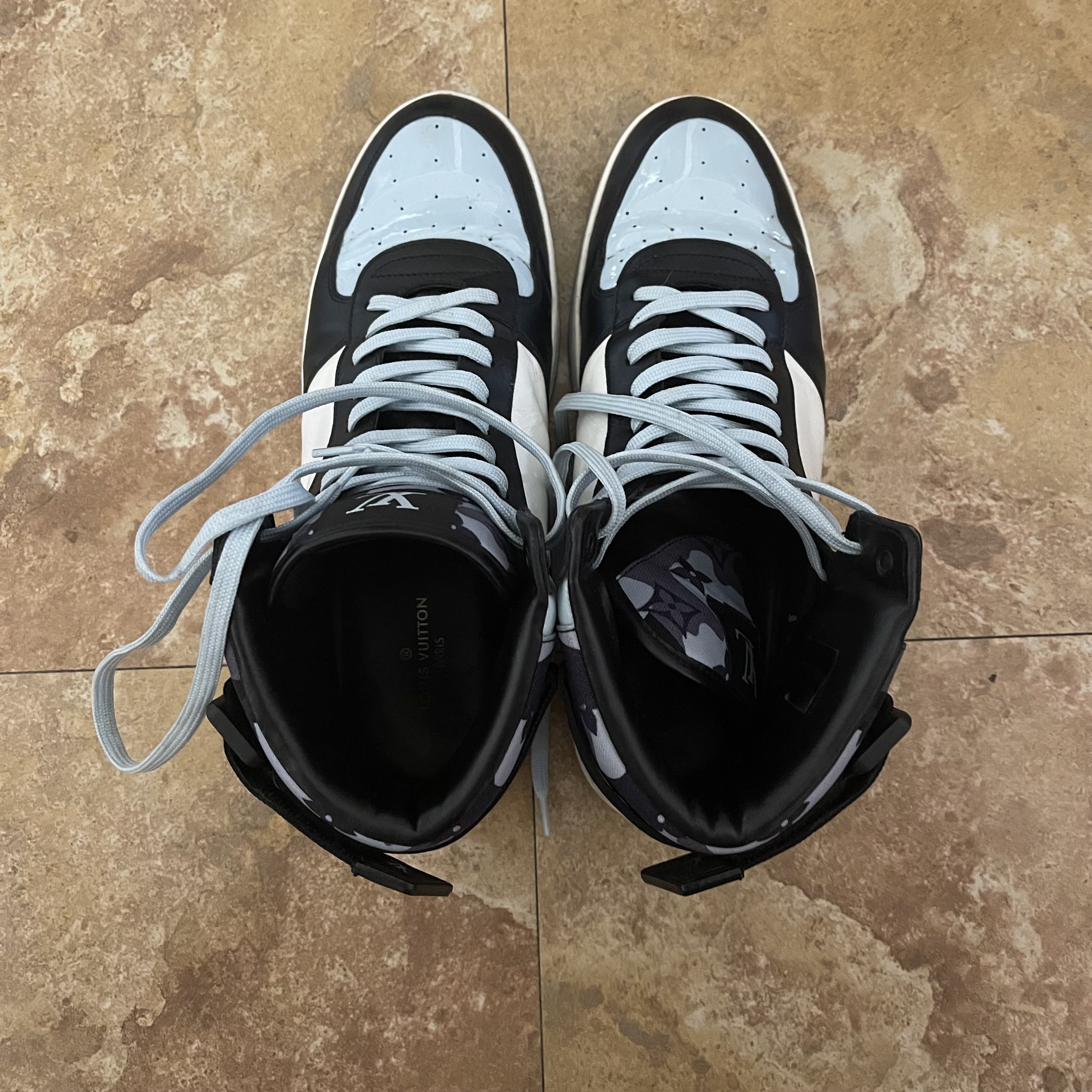 Louis Vuitton Louis Vuitton Rivoli High Top Sneaker Size US 8 / EU 41 - 7 Thumbnail