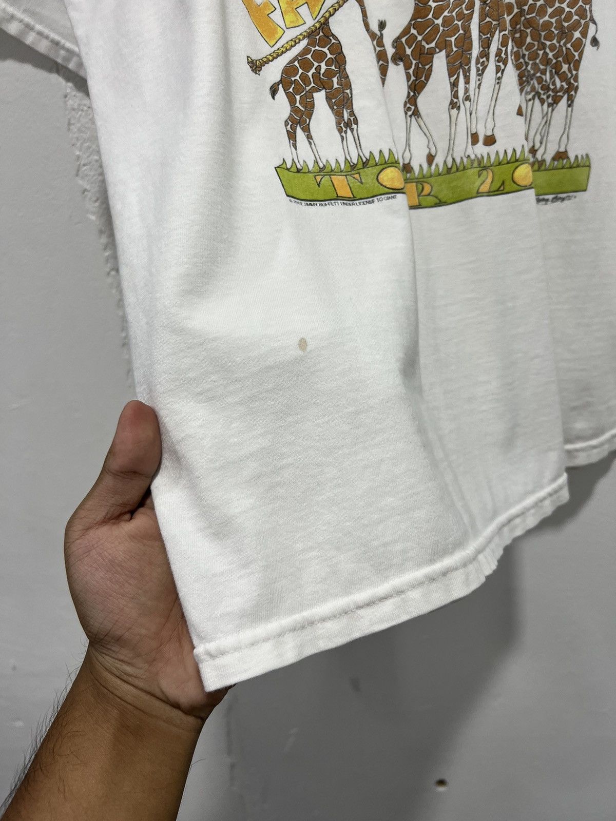 Band Tees × Vintage Vintage Jimmy Buffett ‘Far Side of The World’ Tshirt Size US XL / EU 56 / 4 - 3 Thumbnail