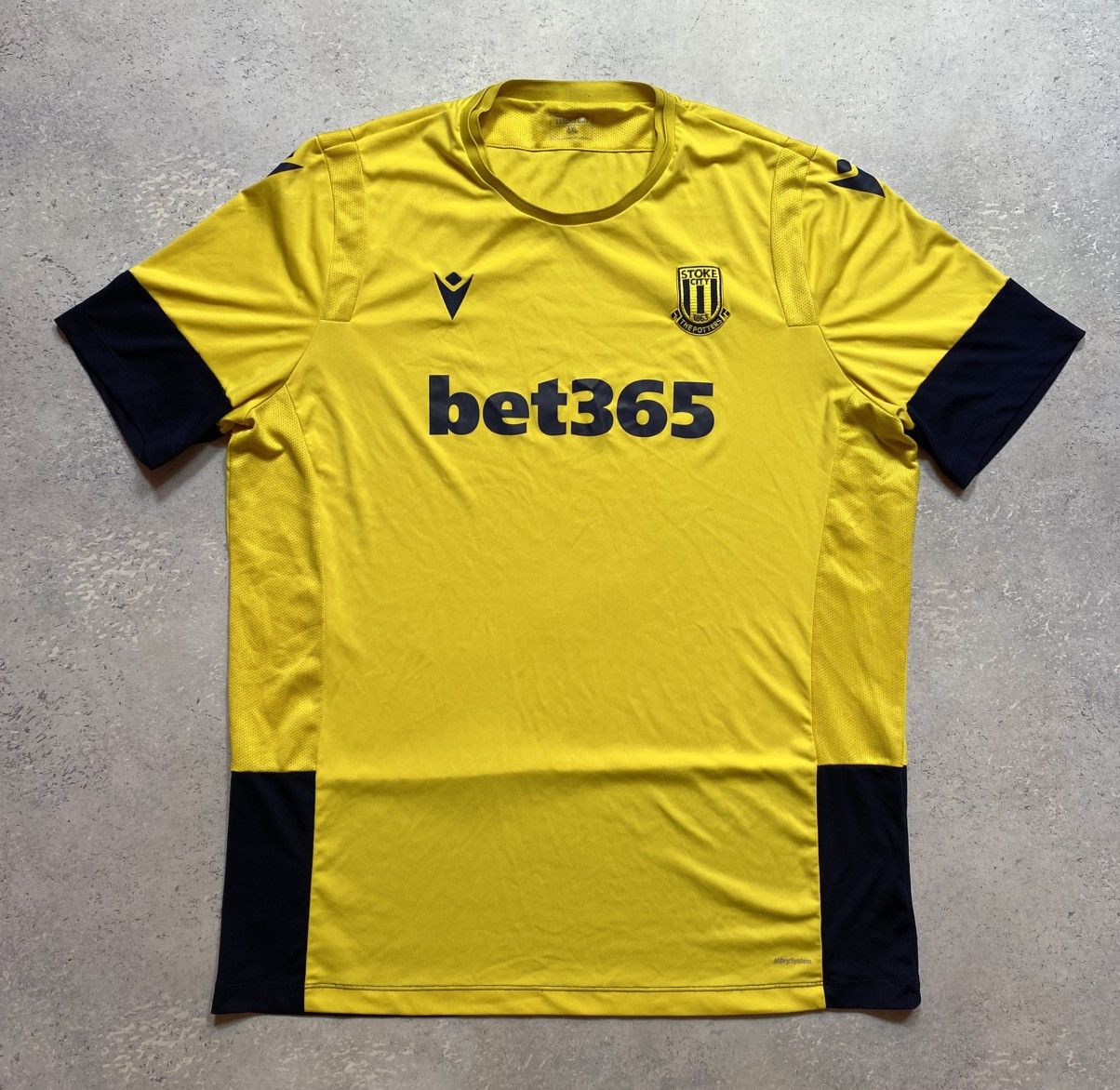 Macron Official third Stoke City 23/24 Macron Soccer Jersey Size US XXL / EU 58 / 5 - 1 Thumbnail
