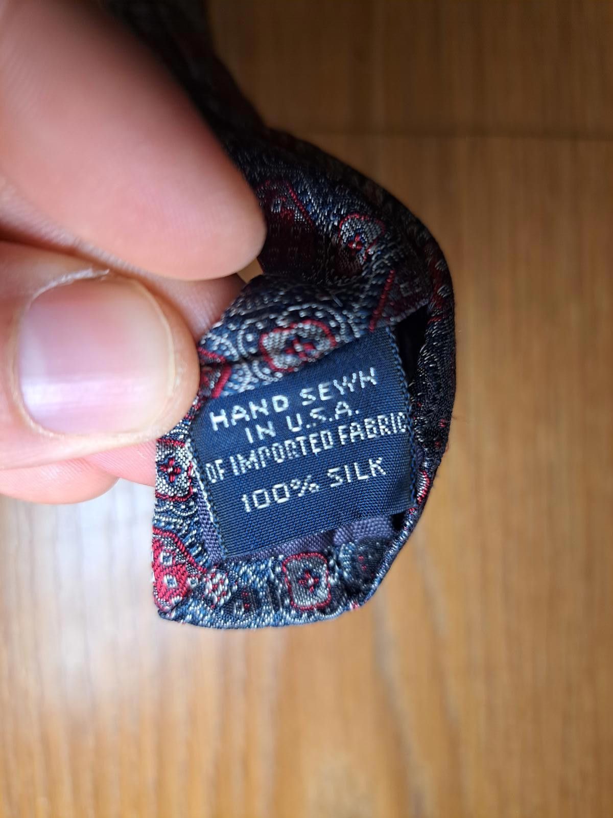 Lands' End Lands End Silk Tie Multicolor Floral Handmade in USA Long Size ONE SIZE - 3 Thumbnail
