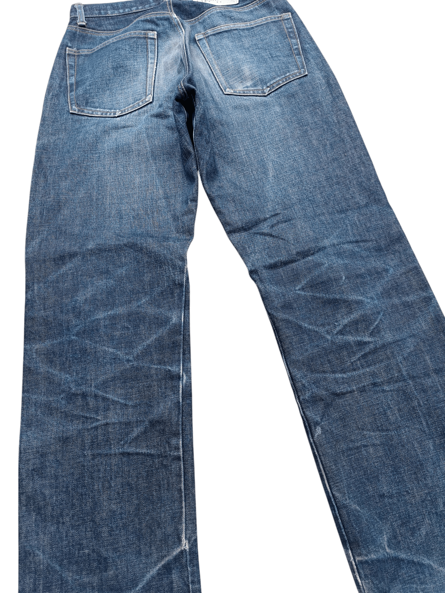Vintage × Yohji Yamamoto Vintage INED Homme Distressed Selvedge Jeans Size US 29 - 20 Thumbnail