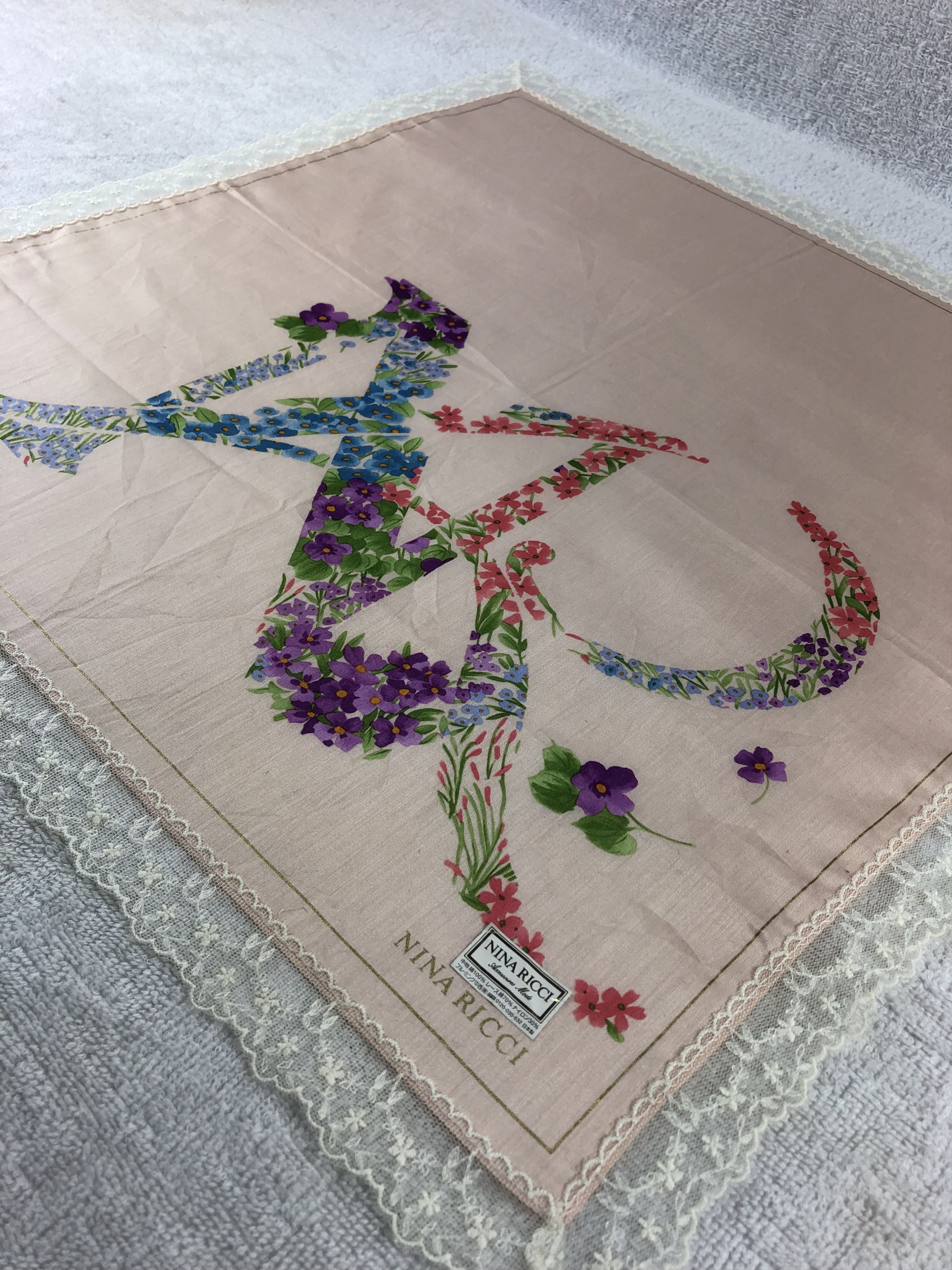 Nina Ricci Nina Ricci Handkerchief / Bandana / Neckerchief Size ONE SIZE - 4 Thumbnail