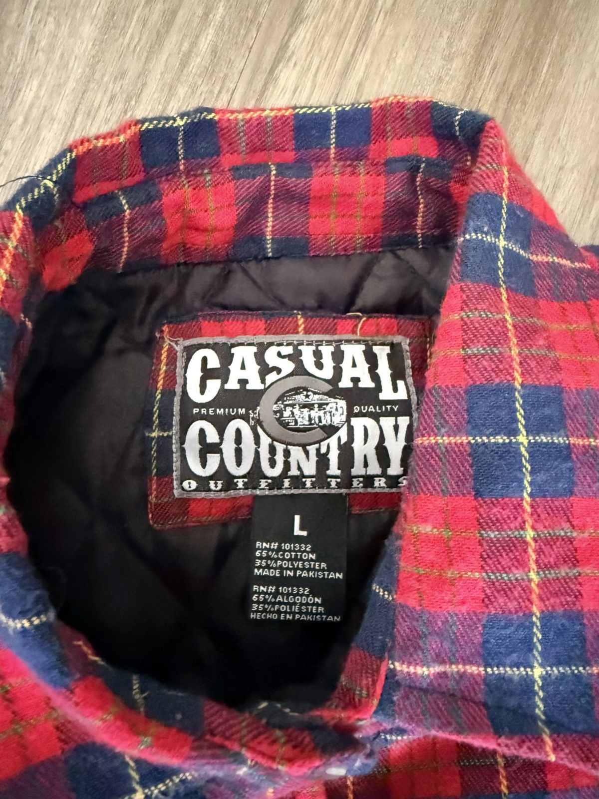 Other Casual Country Outfitters Men's Plaid Flannel Shirt Large Size US L / EU 52-54 / 3 - 4 Thumbnail