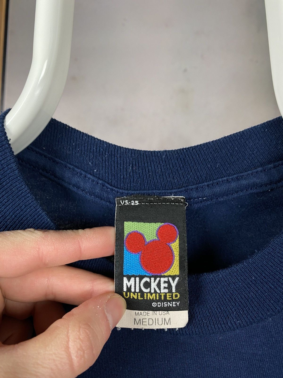 Disney 🐭Vintage 90s T-Shirt Mickey Mouse Disney Florida VTG Tee🐭 Size US M / EU 48-50 / 2 - 10 Thumbnail