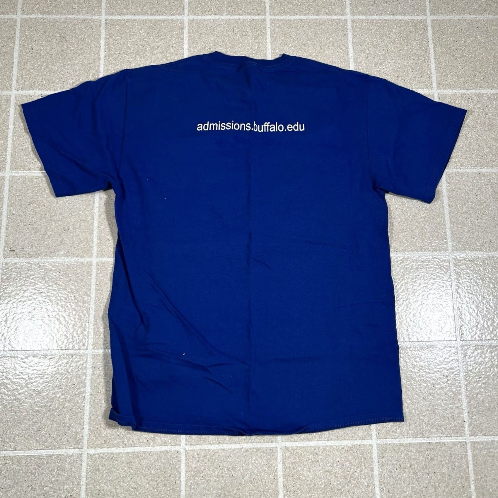 Vintage University at Buffalo Tshirt Shirt Medium Men Blue University M Mens Size US M / EU 48-50 / 2 - 3 Thumbnail