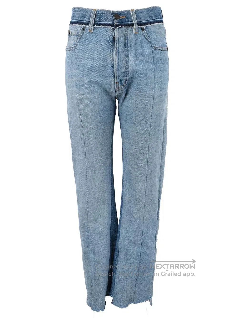 Maison Margiela Maison Margiela Patchwork Denim Pants. Size US 38 / EU 54 - 1 Thumbnail