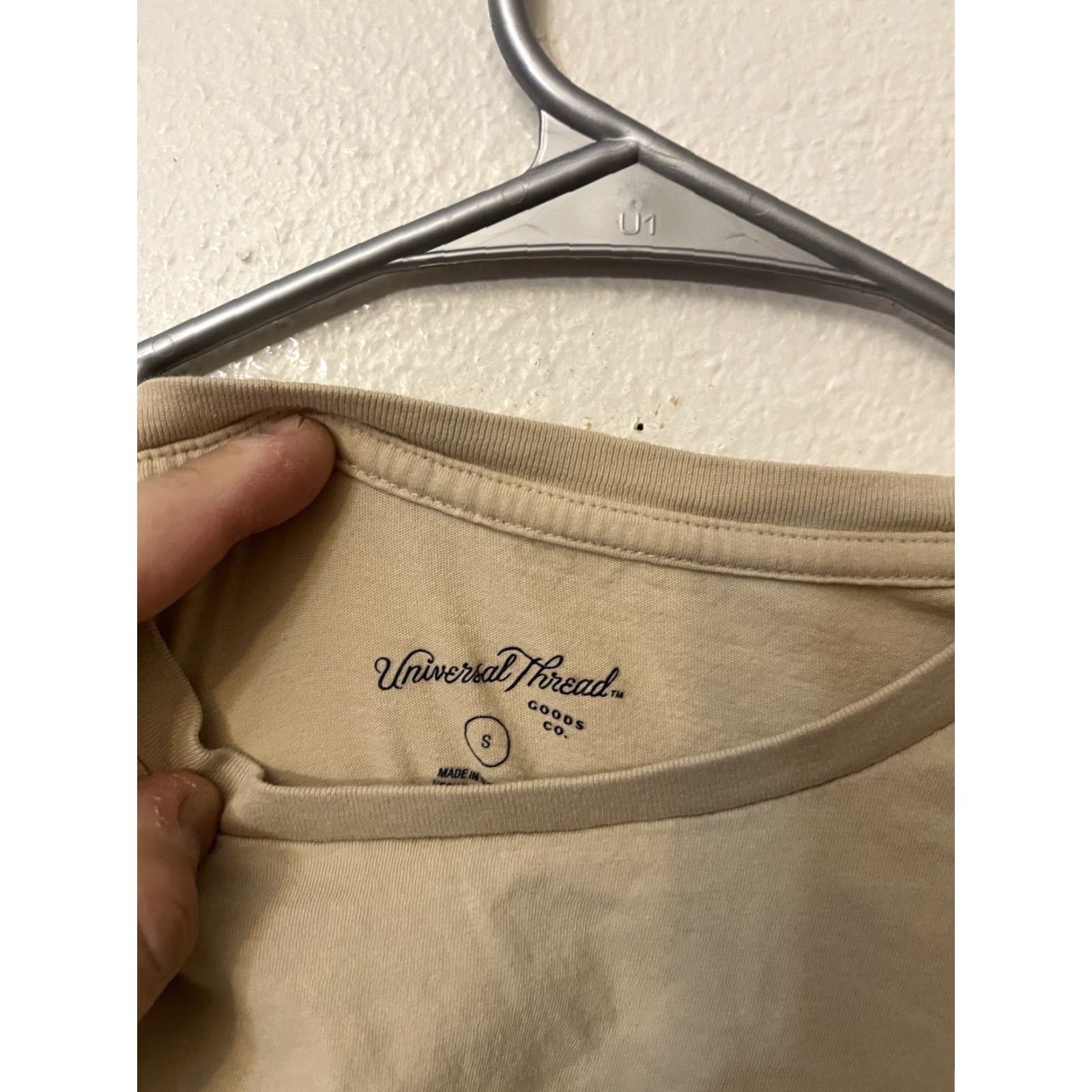 Vintage Universal Thread Brown Crew Neck Short Sleeve T-Shirt Women’s Size S Yarn: Cotton Rayon Lightweight Casual Basic 됩 Size S / US 4 / IT 40 - 2 Thumbnail