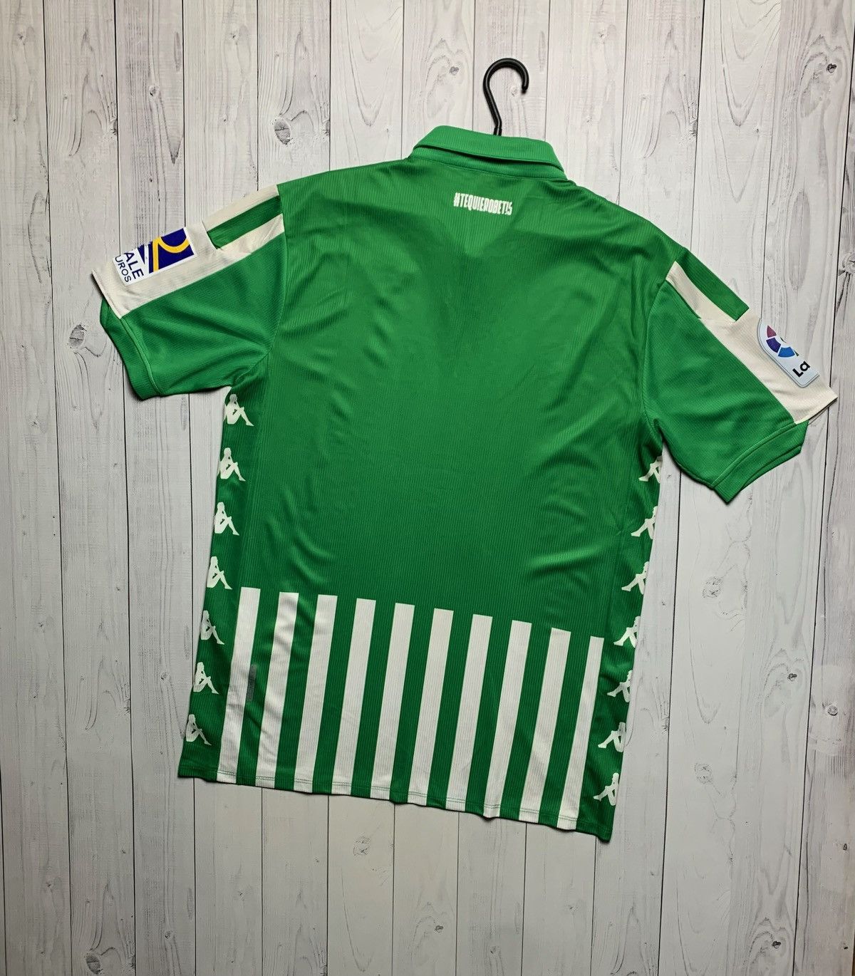 Kappa × Vintage Vintage Kappa Real Betis soccer jersey size M striped green Size US M / EU 48-50 / 2 - 2 Thumbnail