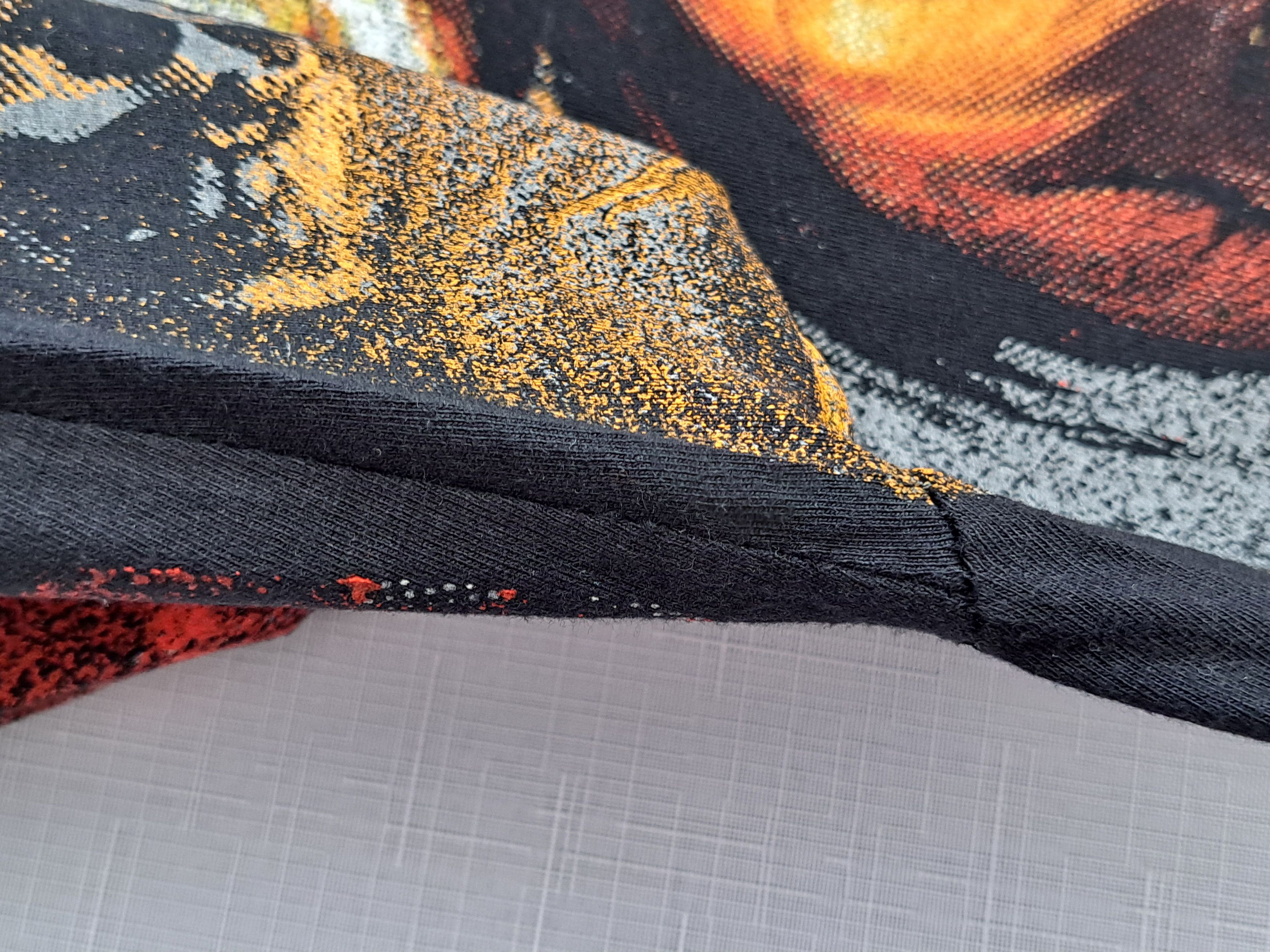 Band Tees Vintage 90s MANOWAR all-over print T-shirt. Size XL. Size US XL / EU 56 / 4 - 17 Thumbnail