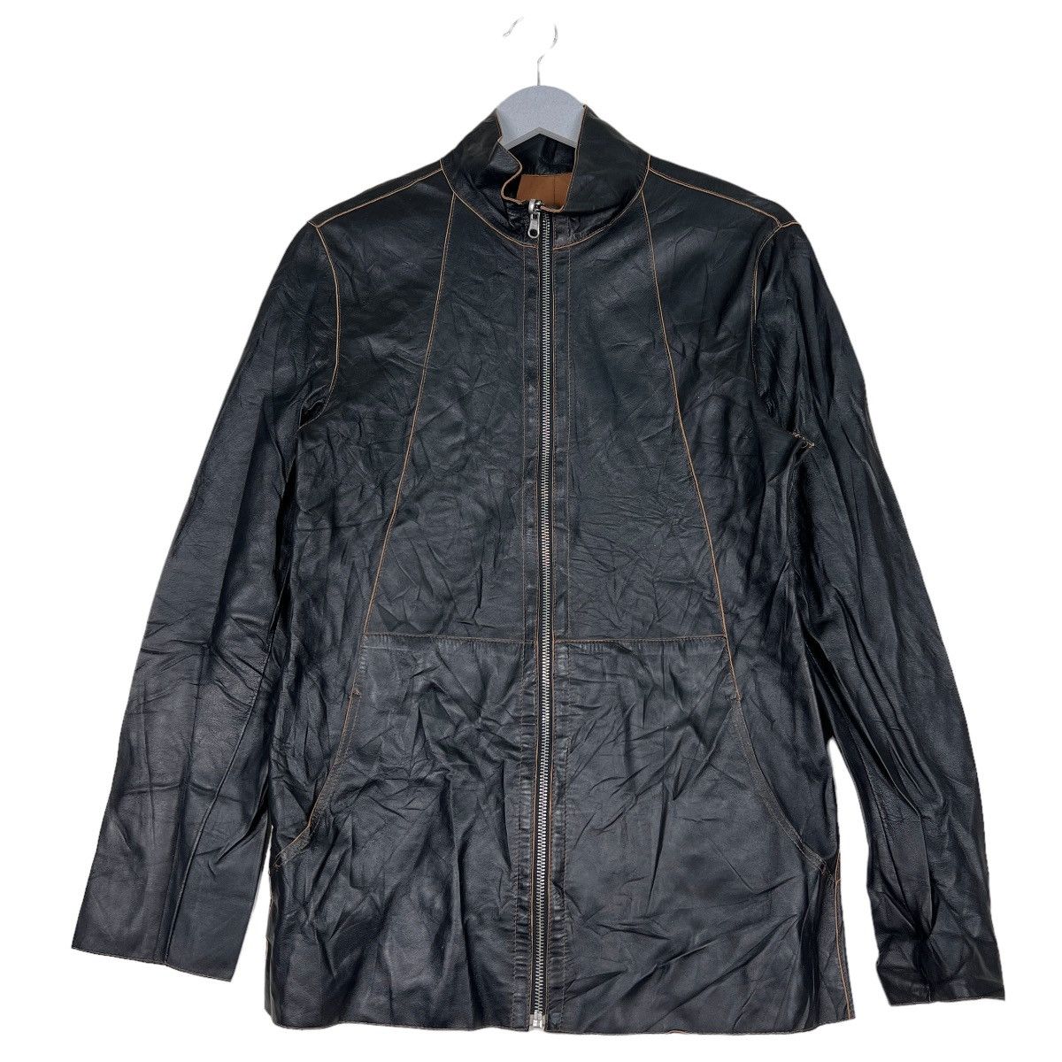 Japanese Brand 🔥 REVERSIBLE LEATHER JACKET Size US M / EU 48-50 / 2 - 1 Thumbnail