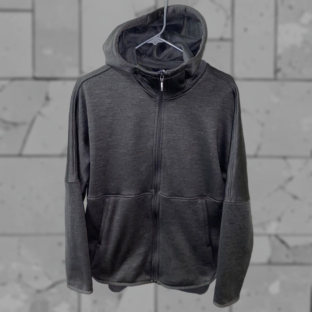 The North Face The North Face Womens Gray Fleece Lined Full Zip Hoodie Size S Size S / US 4 / IT 40 - 1 Thumbnail