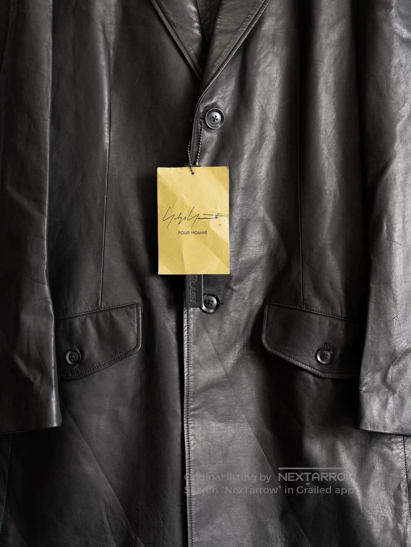 Isamu Katayama Backlash Yohji Yamamoto Isamu Katayama Leather Jacket. Size US M / EU 48-50 / 2 - 7 Thumbnail
