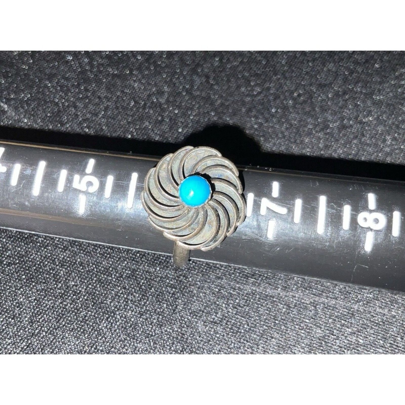 Other 925 Turquoise Signed CB Size 6 Size ONE SIZE - 5 Thumbnail