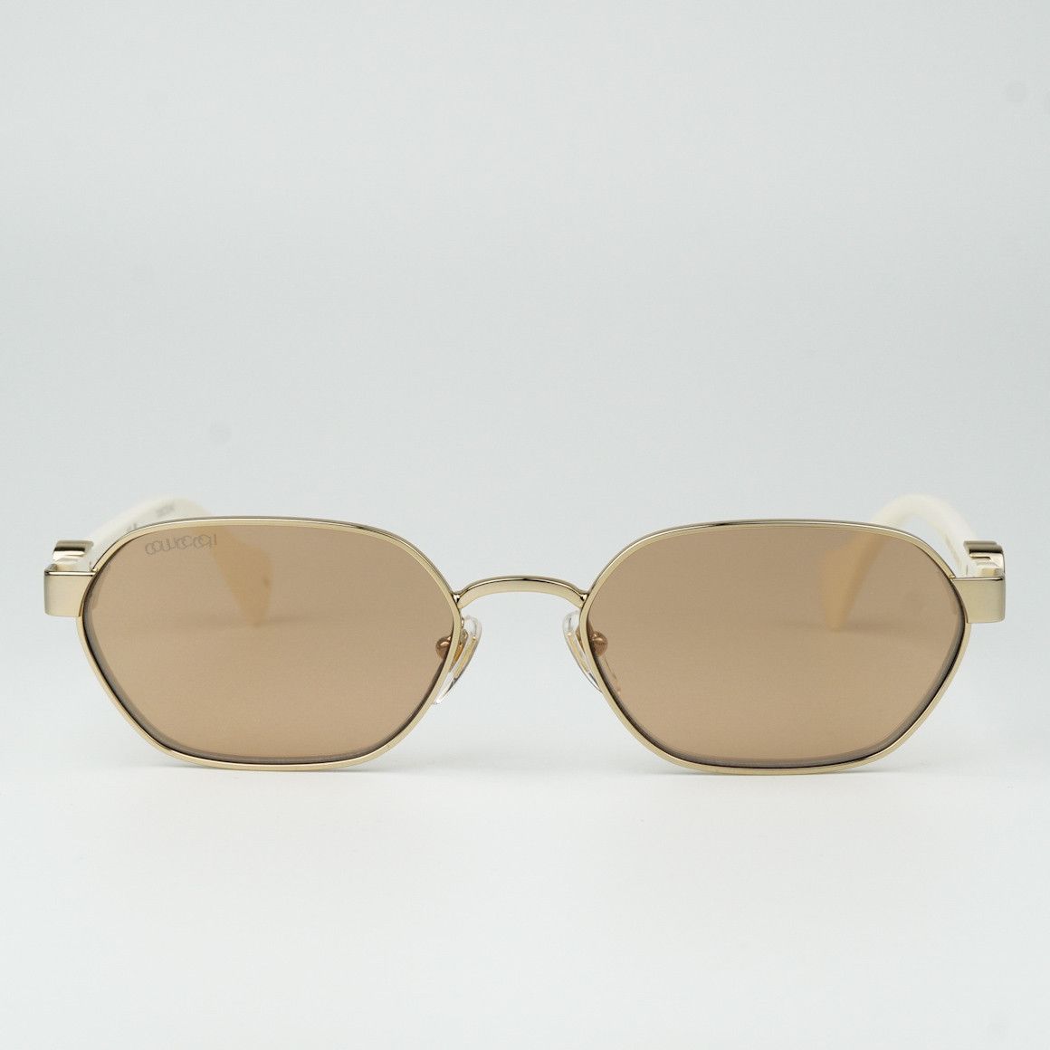 Gucci NEW Gucci GG1593S 002 Geometric Unisex Sunglasses GG 1593S Size ONE SIZE - 2 Thumbnail