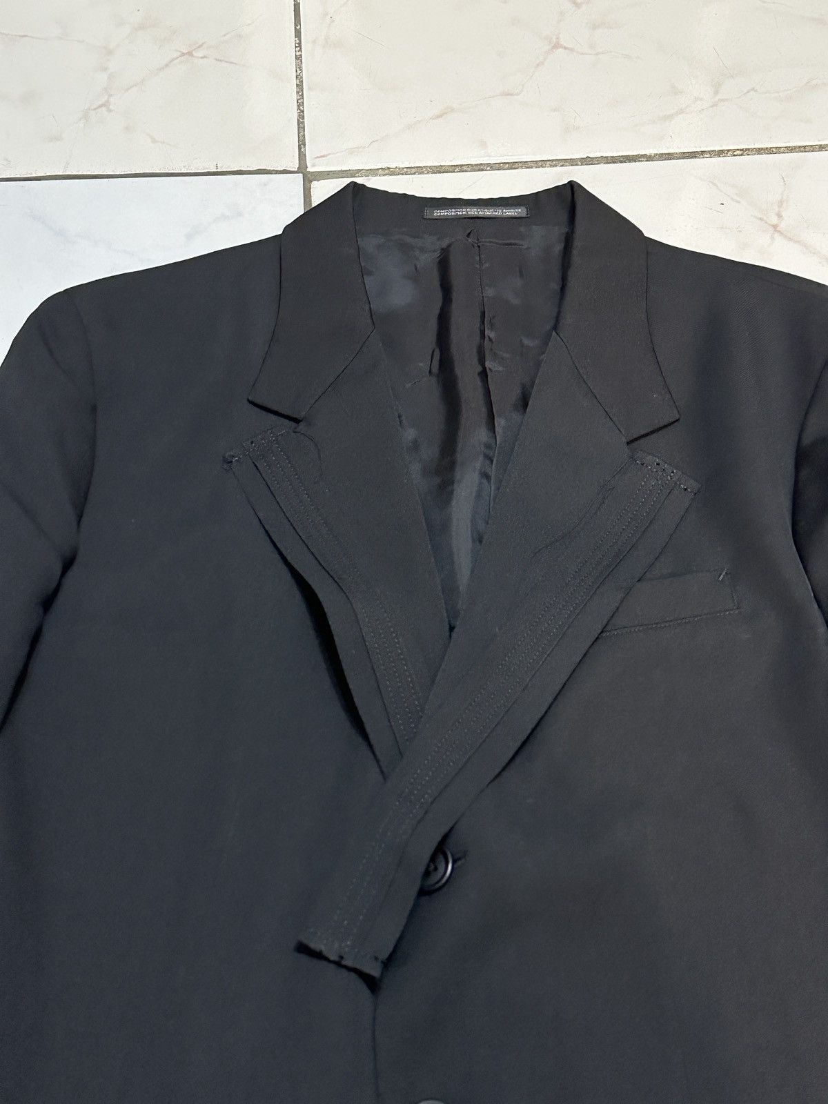 Yohji Yamamoto Y's for men SS24 BLACK JACKET Size US M / EU 48-50 / 2 - 6 Thumbnail